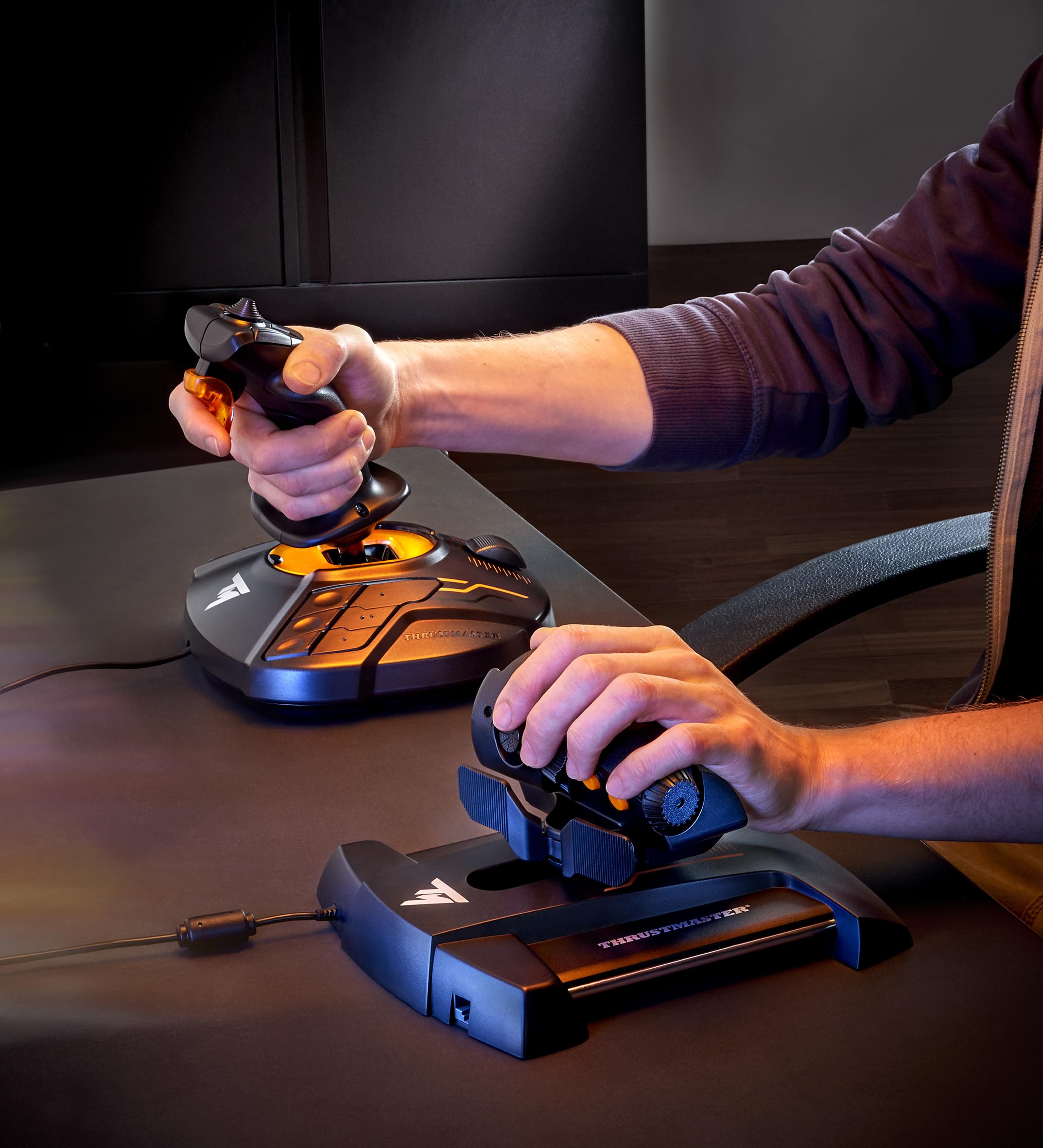 Thrustmaster T.16000M FCS Pack Hotas Stick Gaz PC