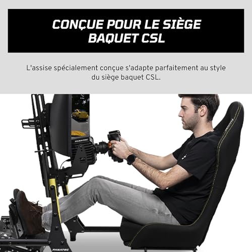 Fanatec CSL siège baquet assise cockpit noir 7kg
