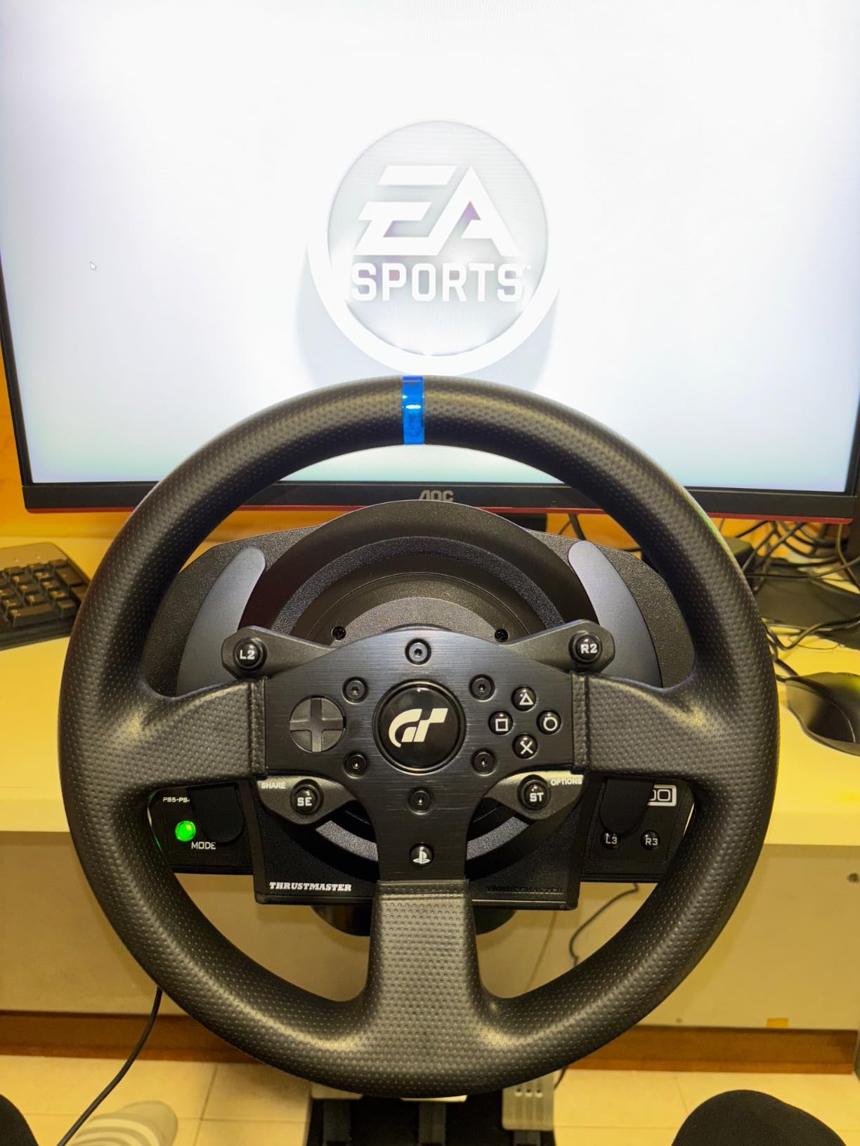 Thrustmaster T300RS GT Volant PS5 PC + Pédalier