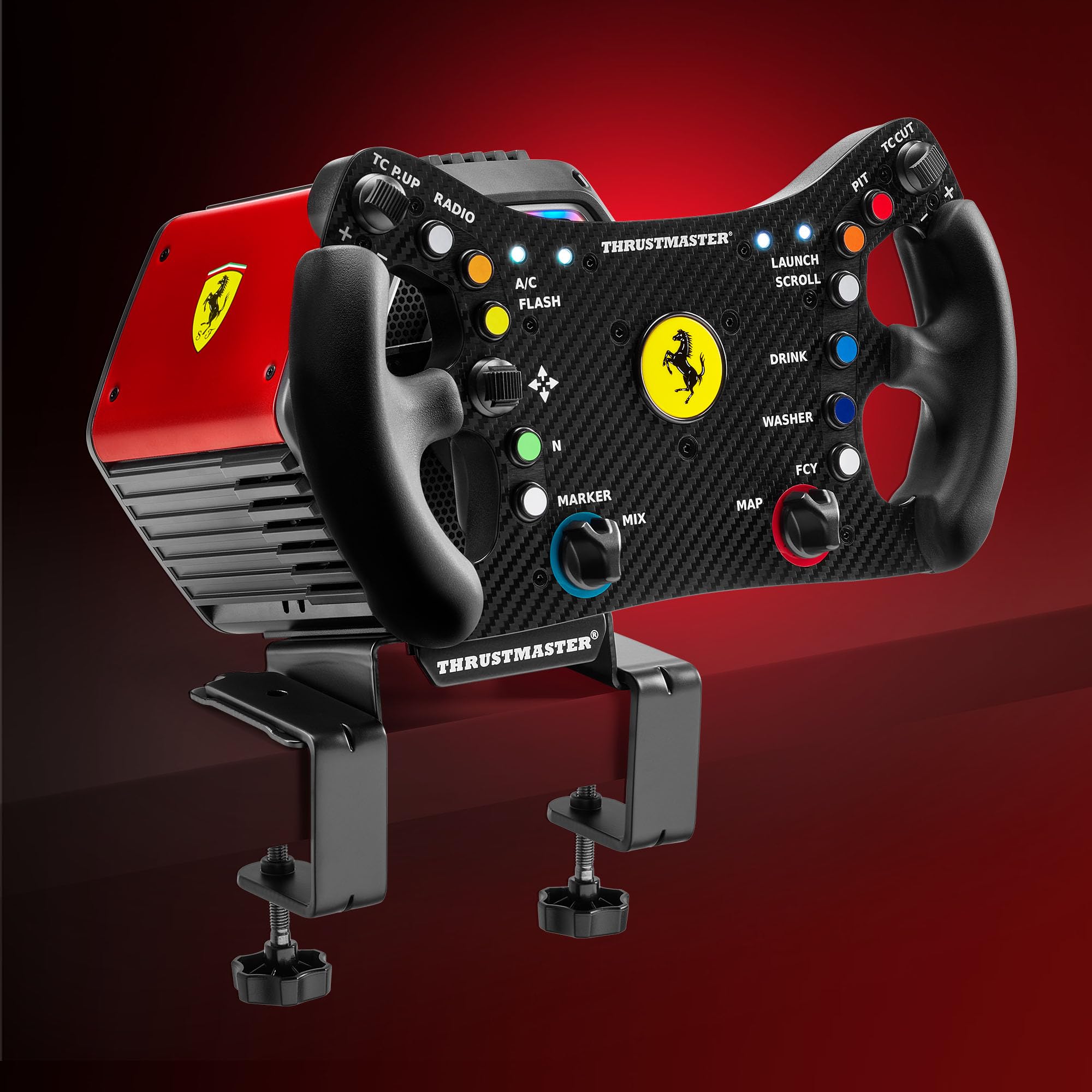 Thrustmaster T818 Ferrari 488 GT3 volant direct drive PC