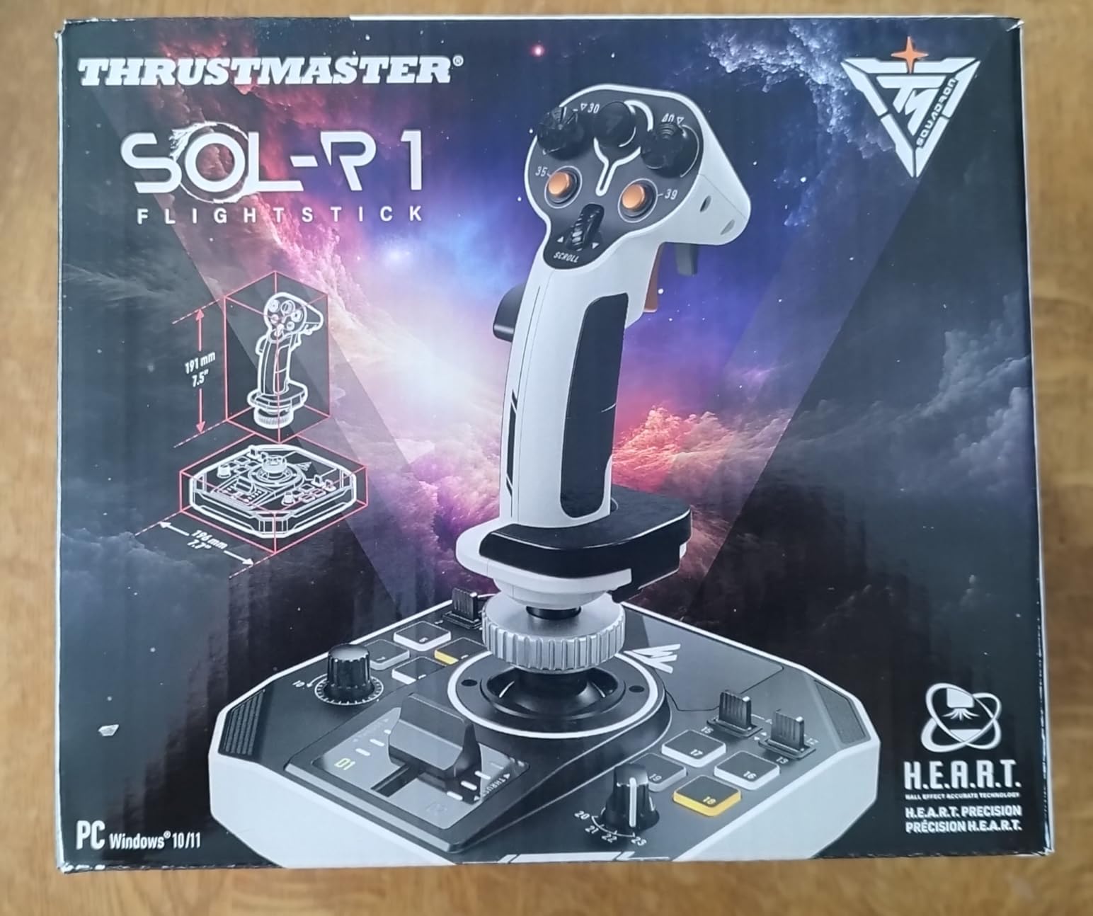 Thrustmaster Sol-R 1 flightstick spatial PC 44 actions
