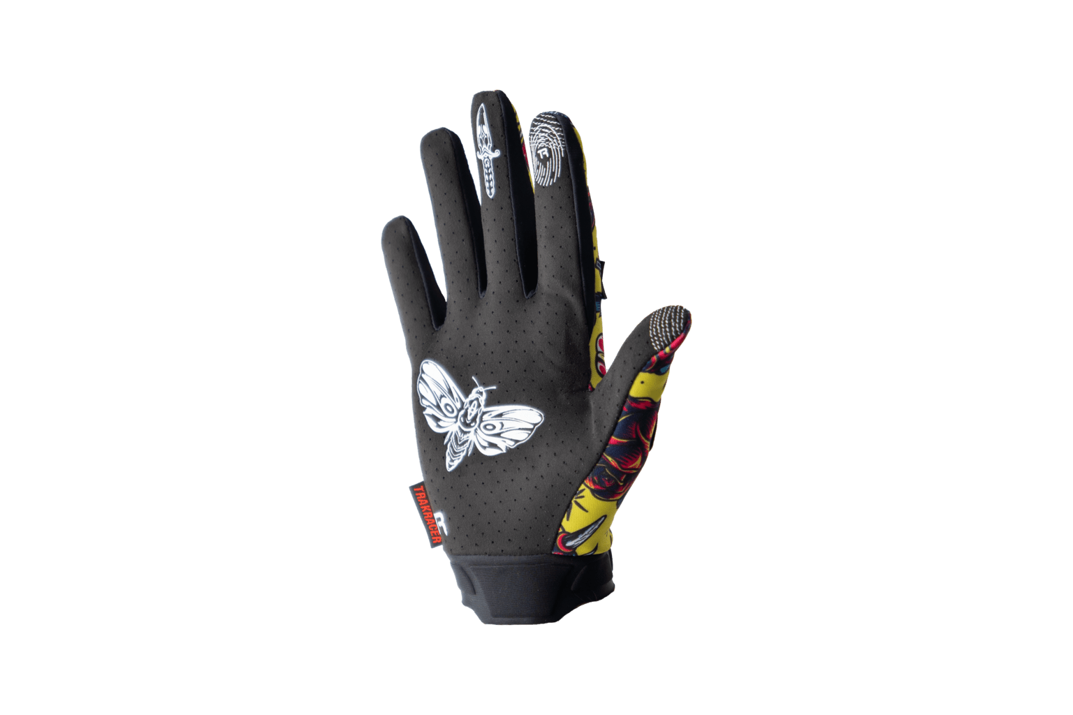 Trak Racer TR80S TR-GLOVE-011 gants sim racing jaunes L