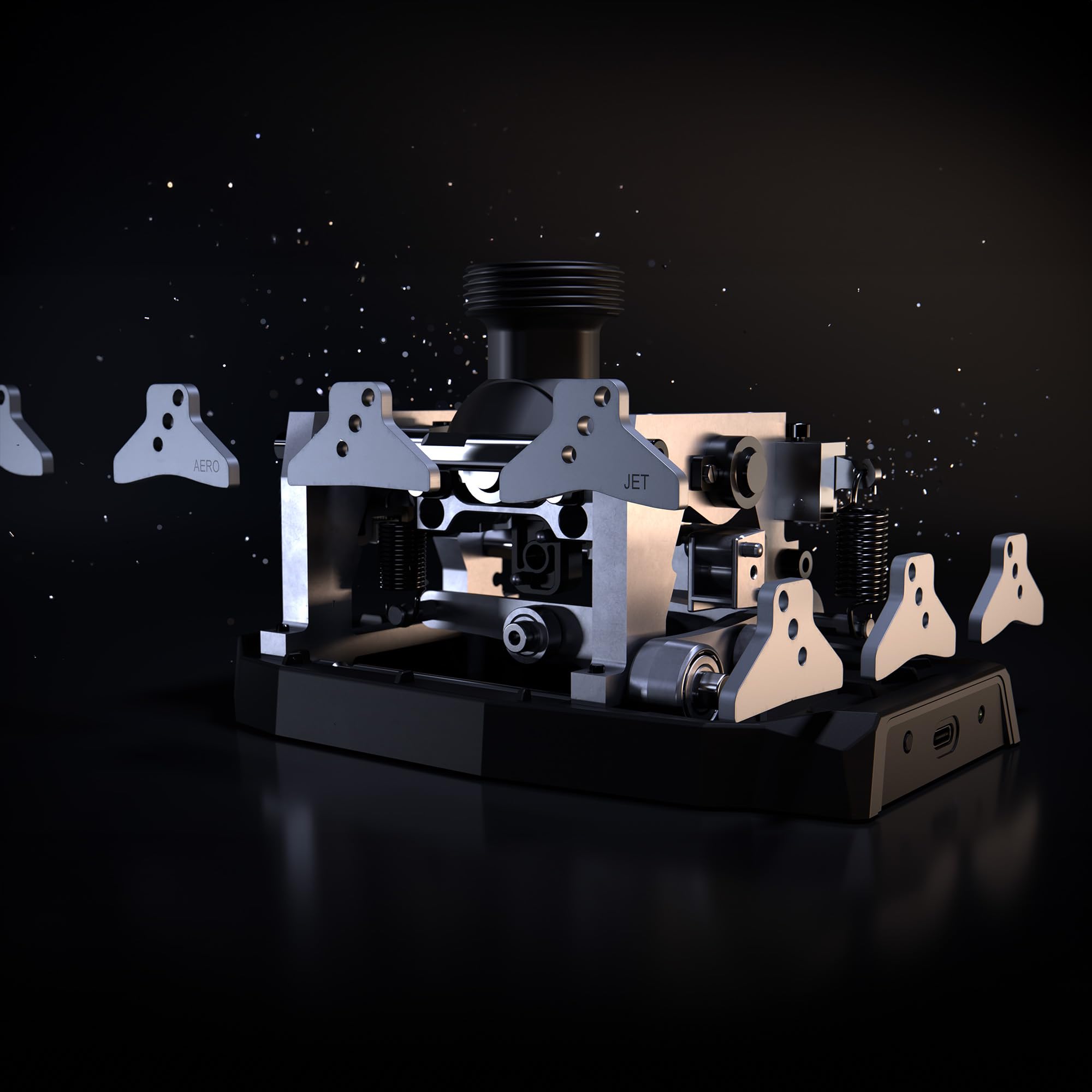 Thrustmaster AVA base joystick modulaire PC 16 bits