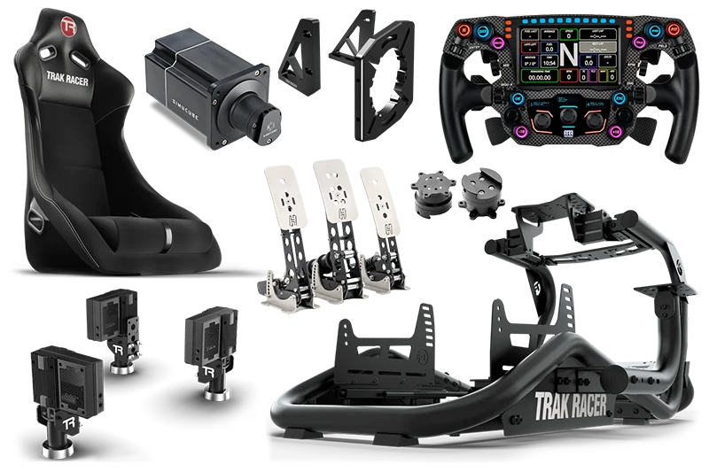 Trak Racer TR8 PRO cockpit motion D-BOX pack pédales 25Nm