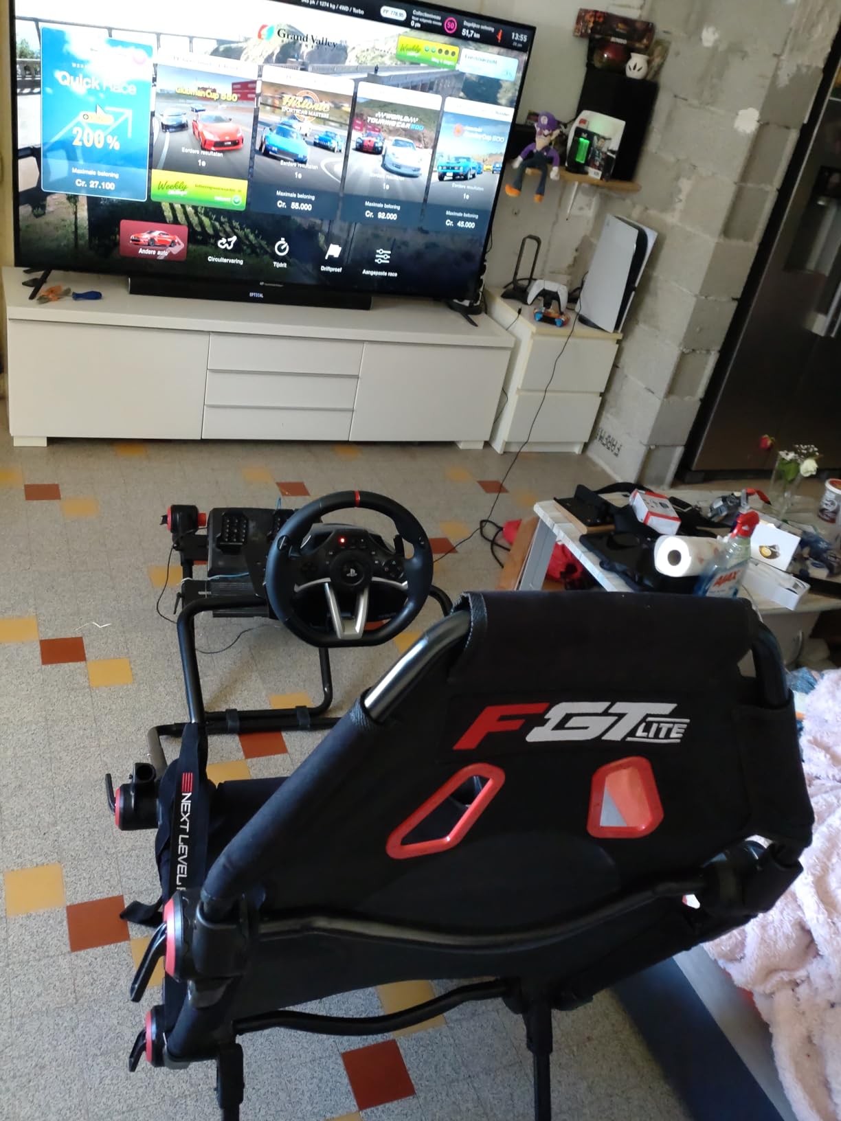 Next Level Racing F-GT Lite Cockpit Pliable F1 GT