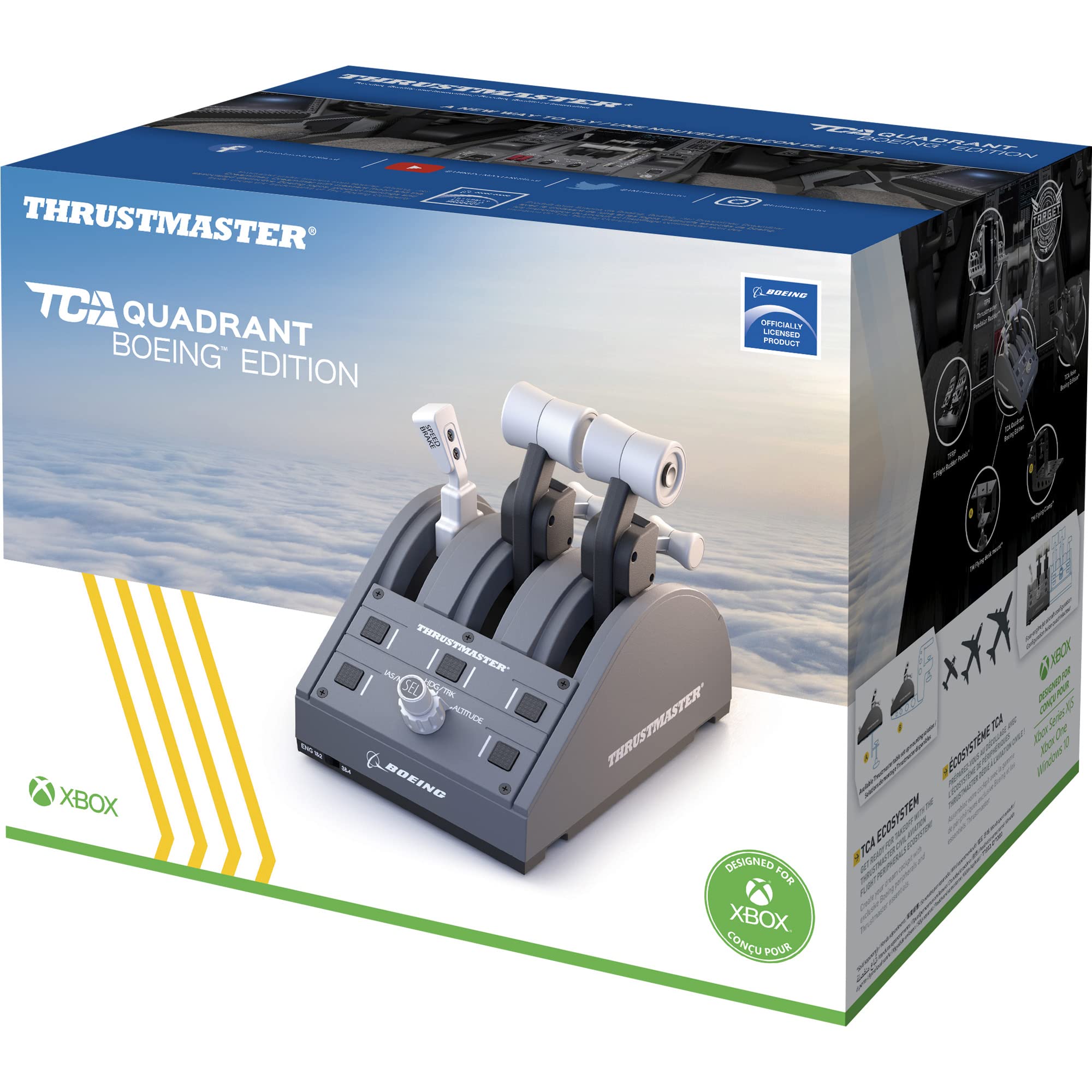 Thrustmaster TCA Quadrant Boeing Edition manette des gaz PC Xbox
