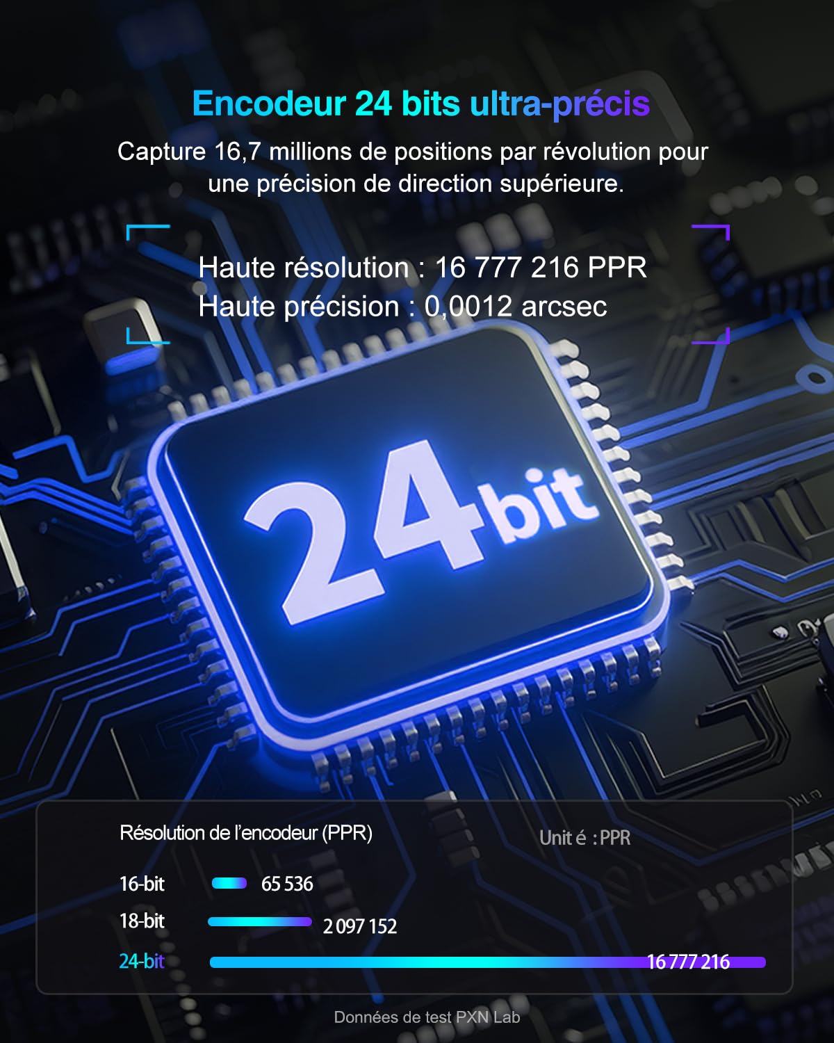 PXN VD6 Base Volant Direct Drive 6 Nm PC