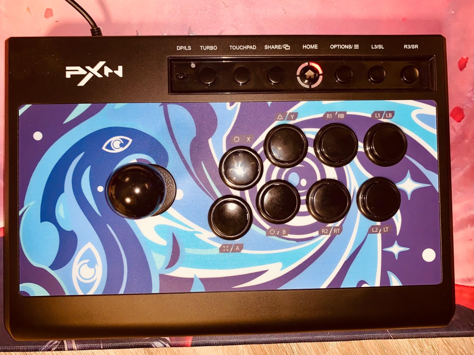 PXN Gaming Joystick stick arcade USB PS4 Switch PC