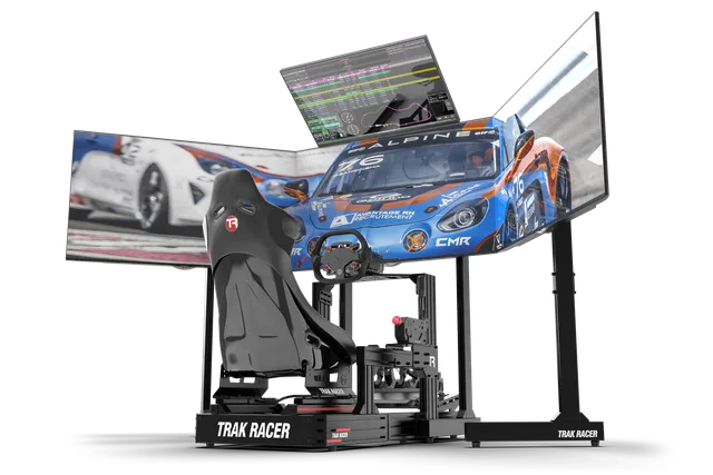 Trak Racer TR80S support 4 écrans 55" autoportant