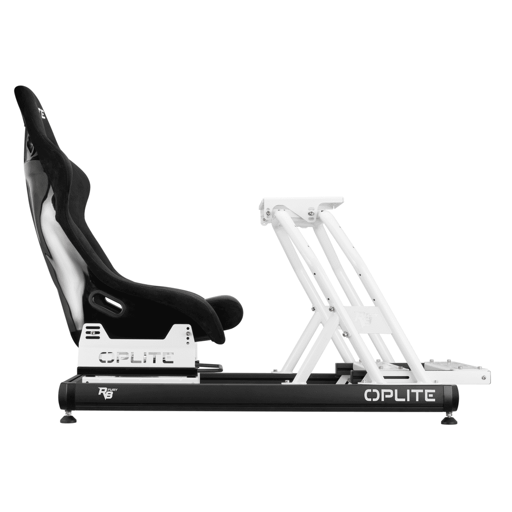 OPLITE R8 Fury cockpit blanc baquet Direct Drive