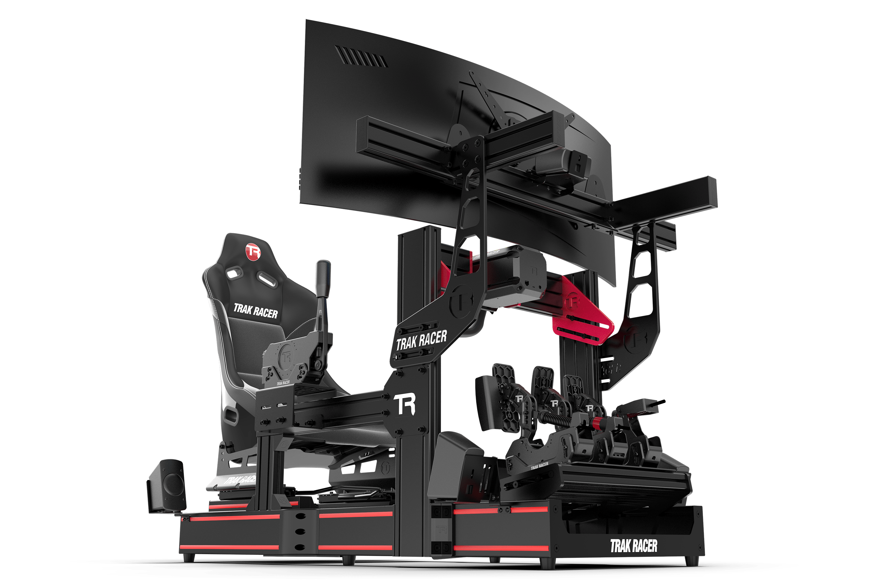 Trak Racer TR80S Kit 5 Supports Enceintes Rig Alu