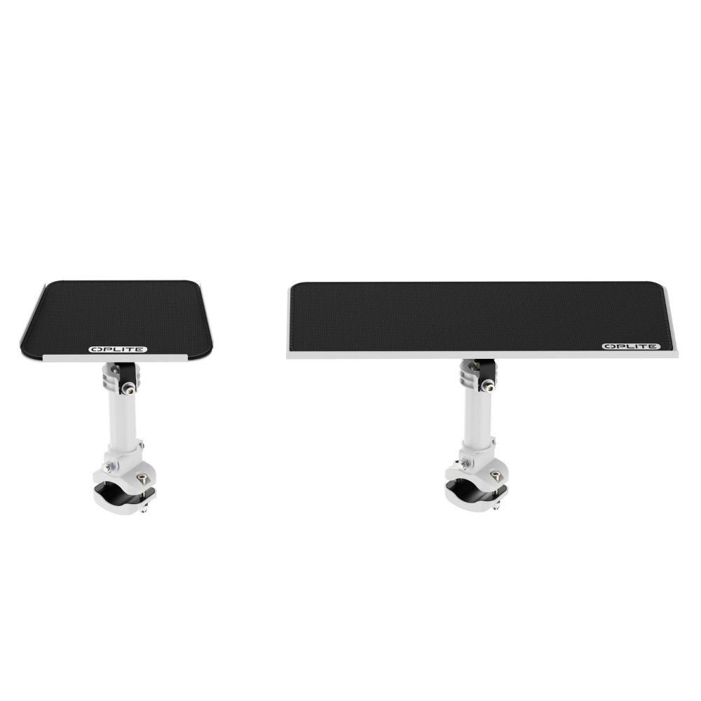 OPLITE R8 S8 plateau clavier souris blanc cockpit