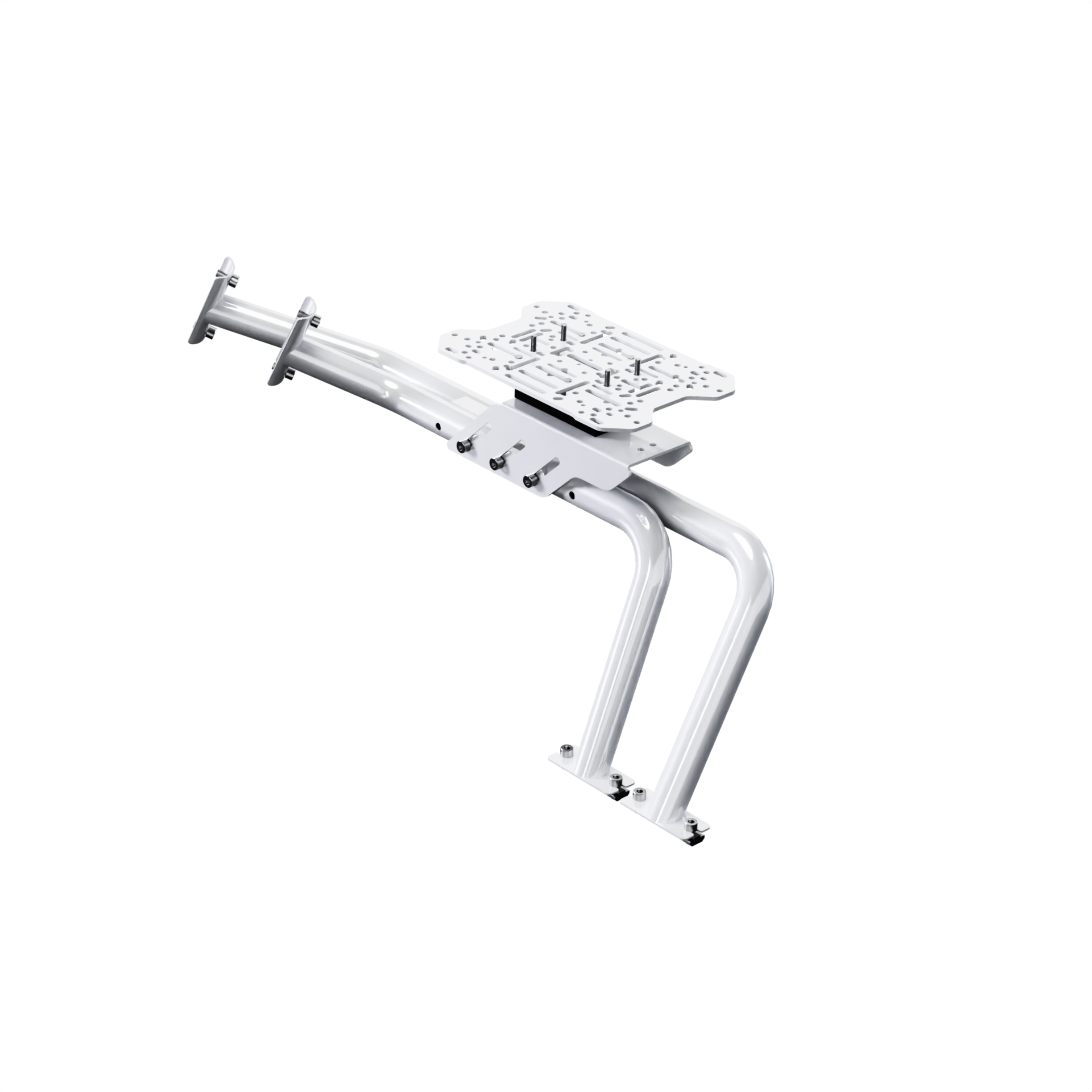 Oplite R8 Gear Shift Handbrake support blanc Fury acier