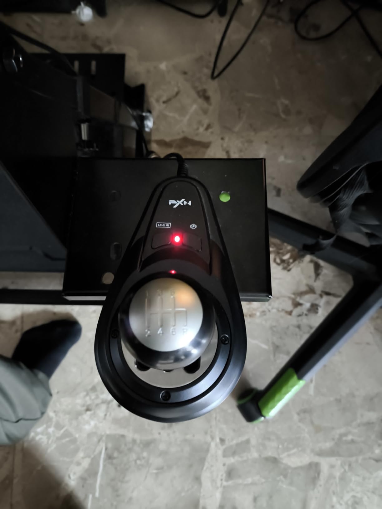PXN V99 Volant PC Xbox PS4 300mm + 3 pédales + levier H