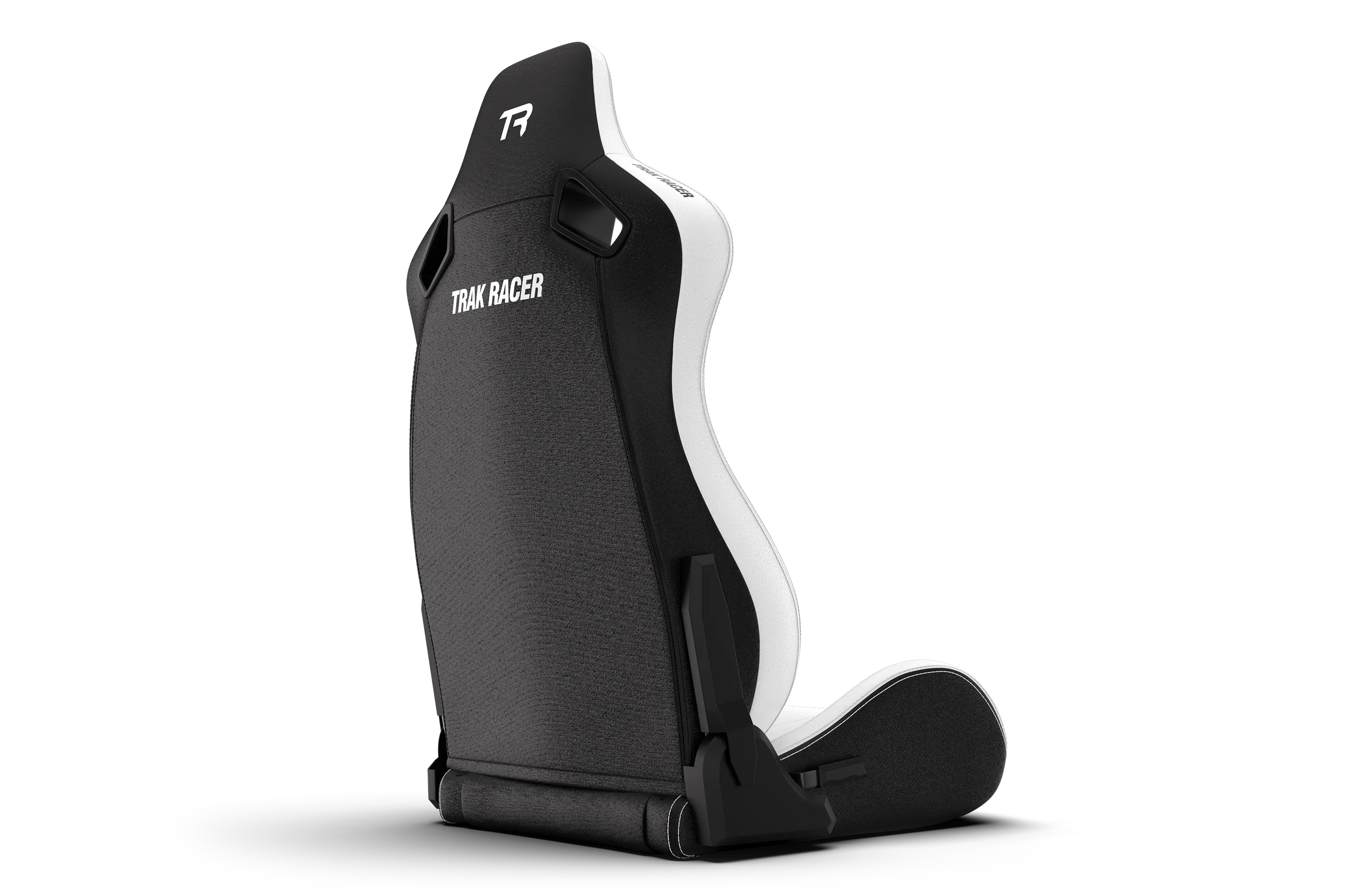 Trak Racer RE2 siège inclinable blanc cuir diamant double lock