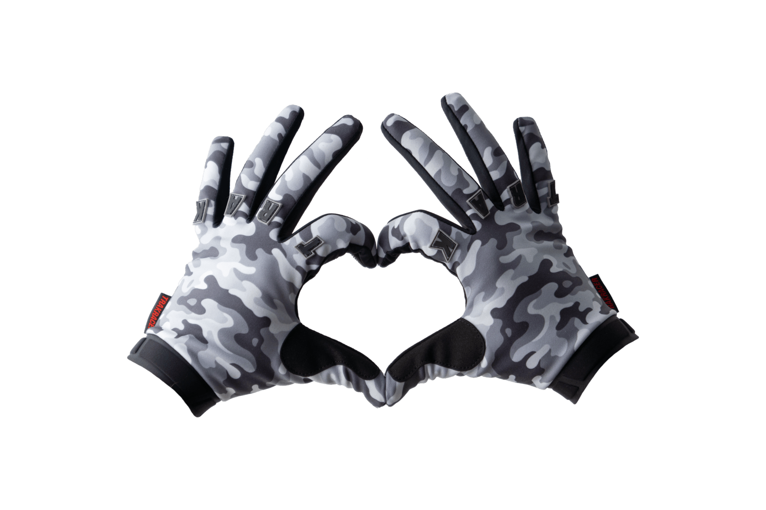 Trak Racer Gants simracing gris camo tactile taille S