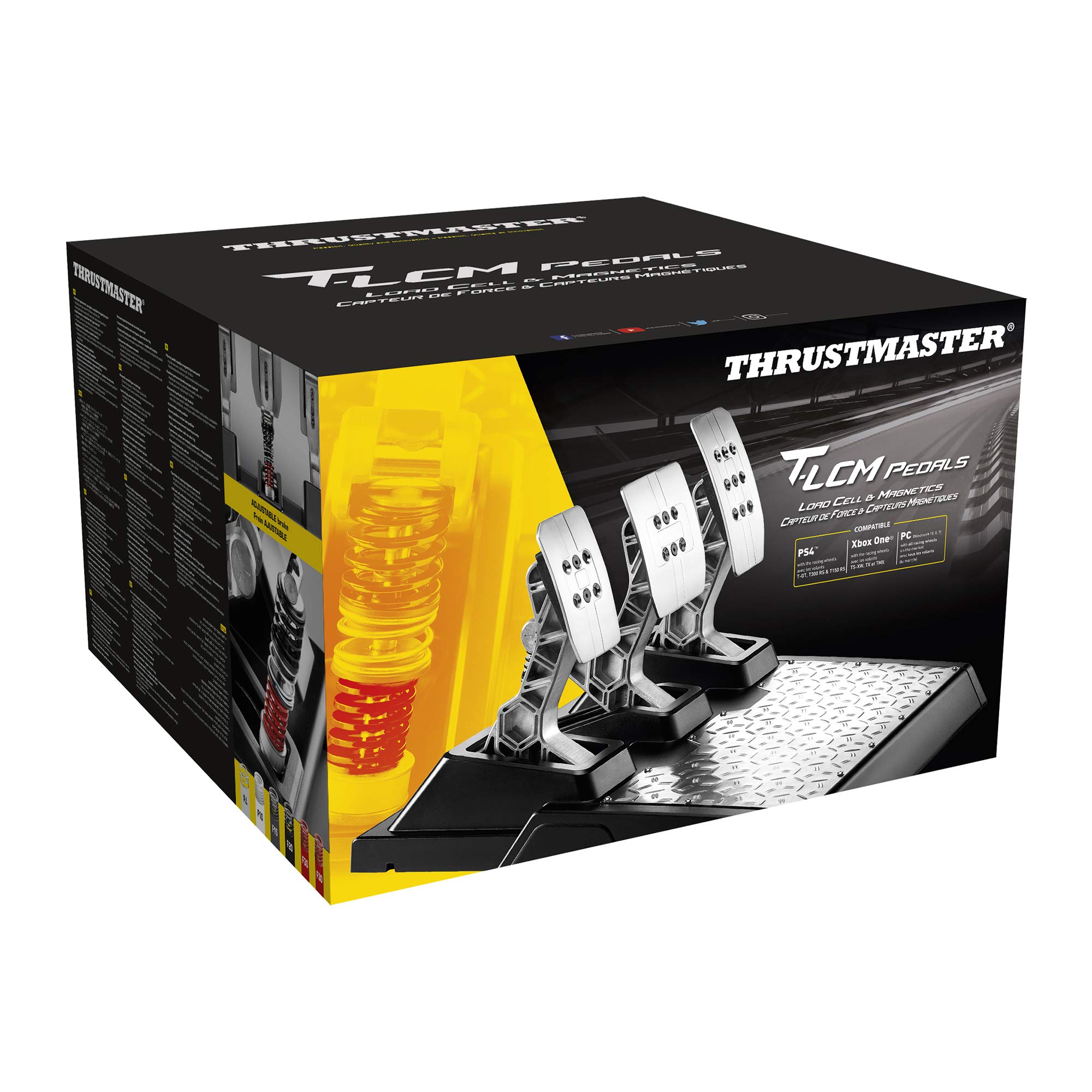 Thrustmaster T-LCM pédalier PC Load Cell 3 pédales métal