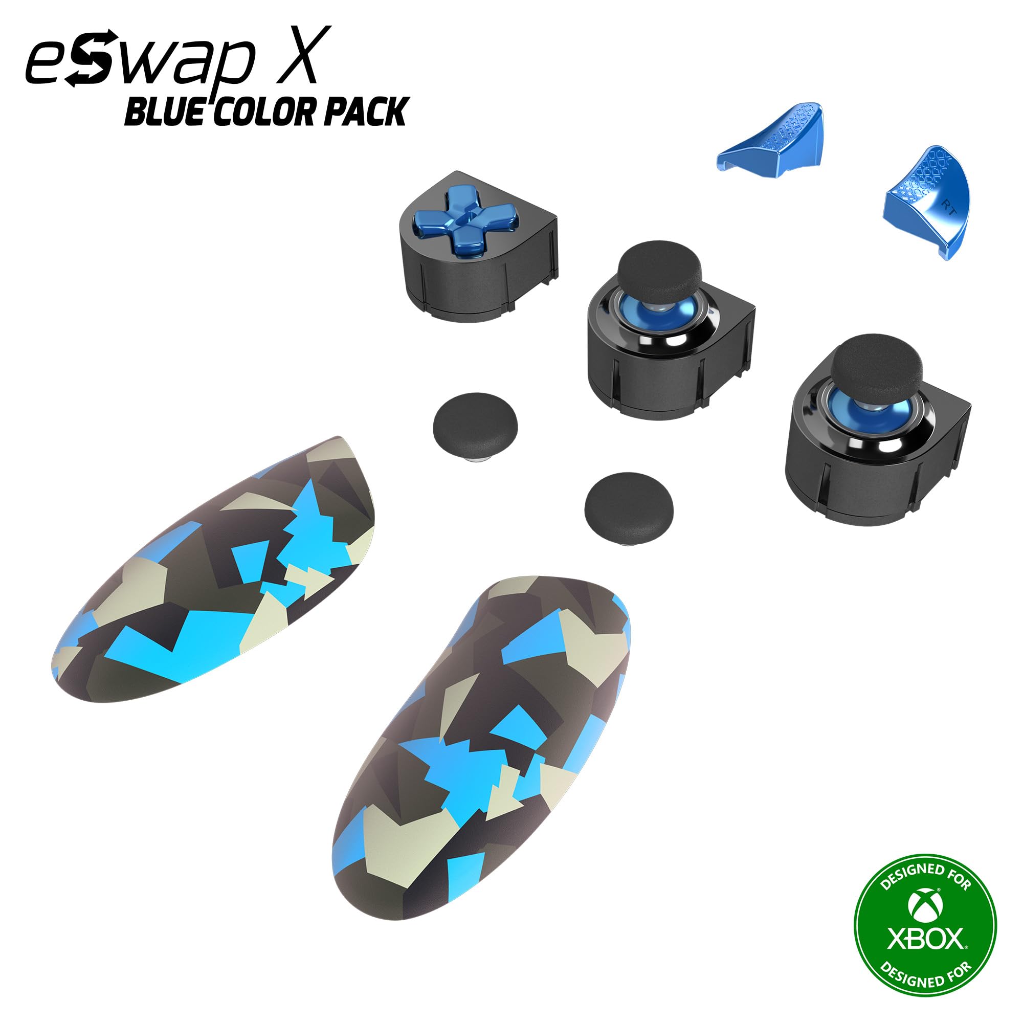 Thrustmaster eSwap X Blue Color Pack modules manette bleu