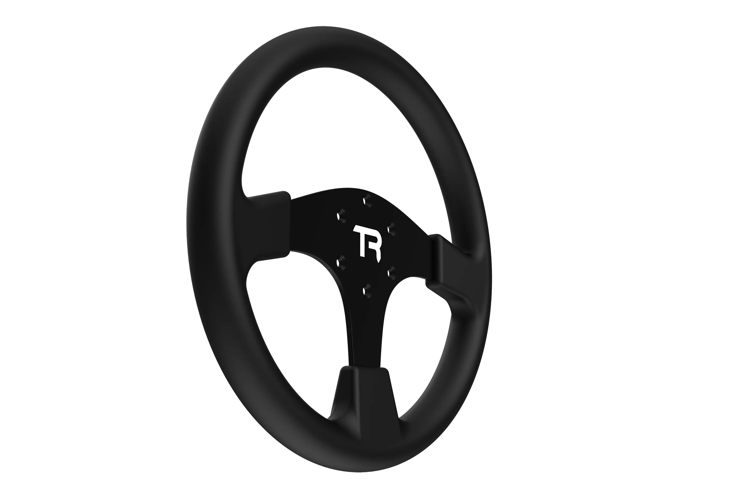 Trak Racer TR80S Volant Rond 330mm Alu Silicone