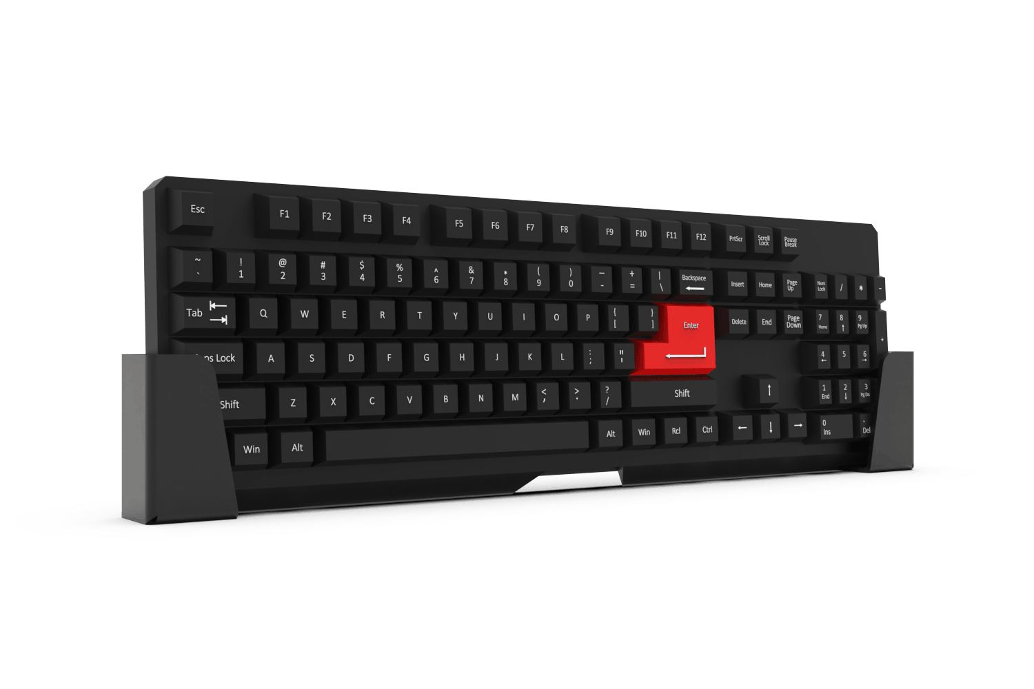 Trak Racer TR80S support clavier universel profilé alu