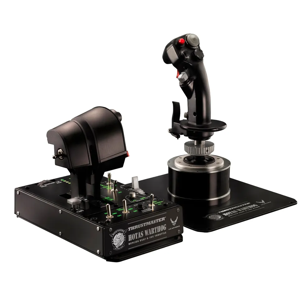 Thrustmaster HOTAS Warthog Joystick Gaz Dual Throttle