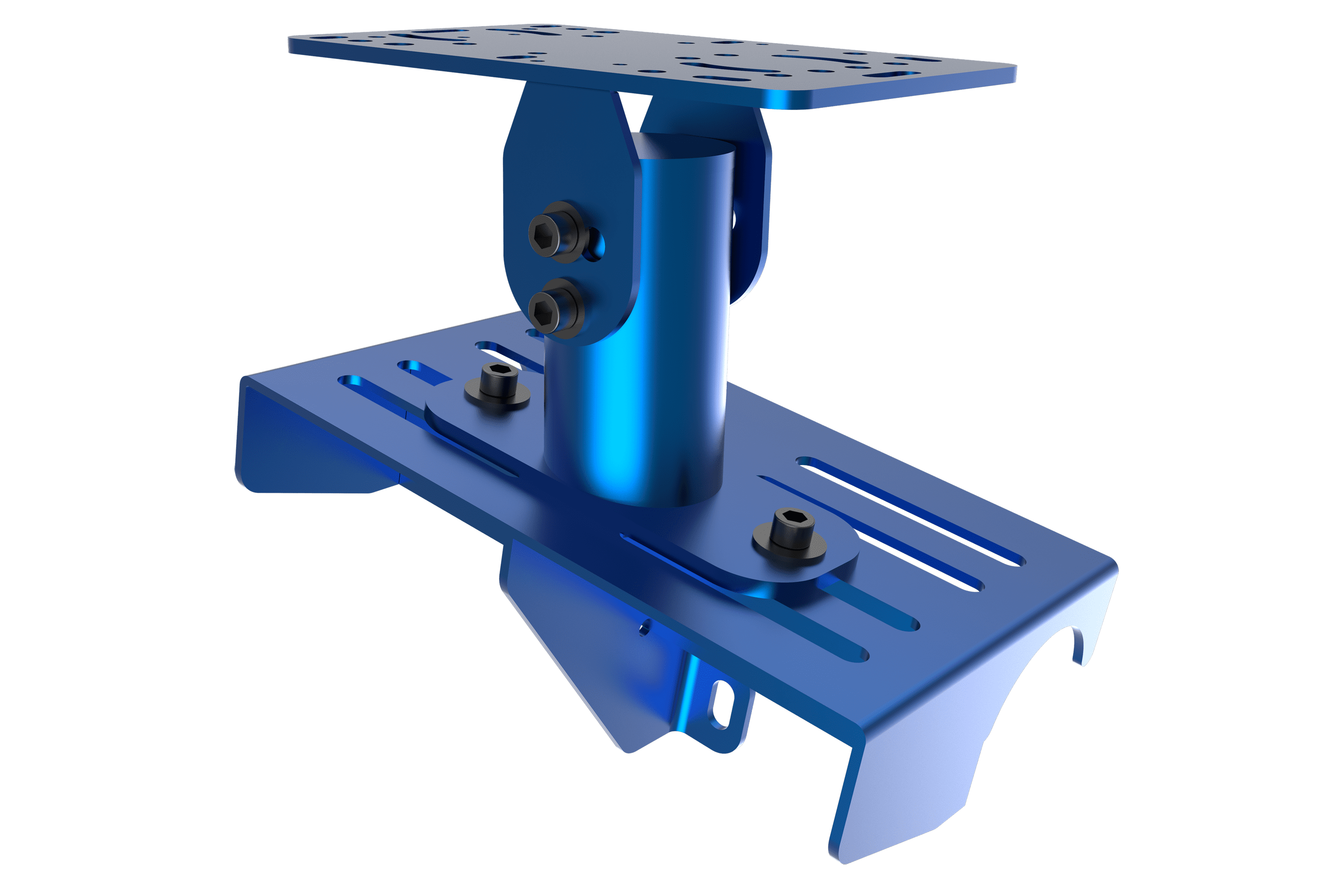 Trak Racer TRX Support Levier Vitesse Bleu Alpine Universel