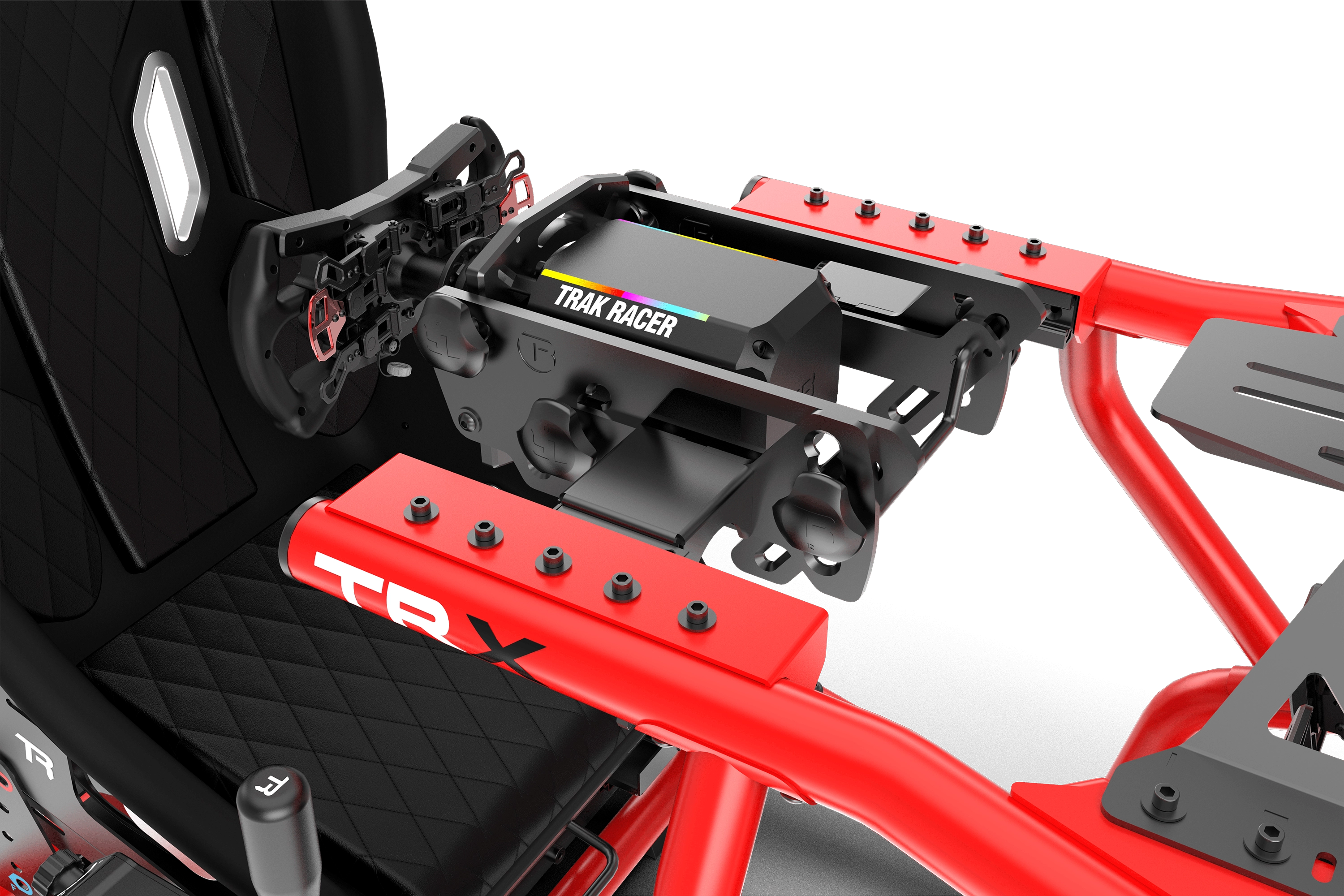 Trak Racer TRX V2 simulateur course Tifosi Red châssis
