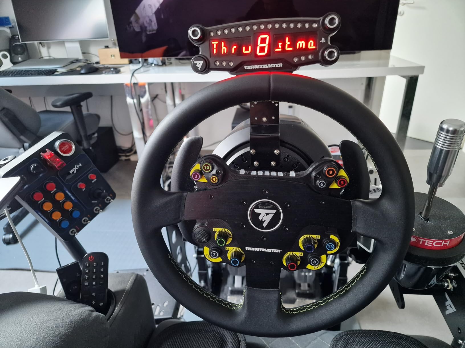 Thrustmaster EVO Racing 32R jante cuir 32 cm PS5 Xbox PC