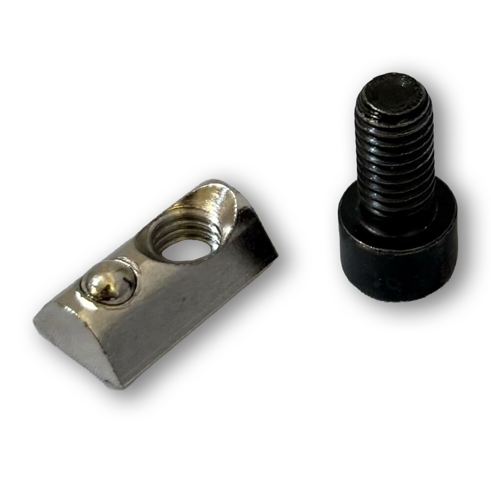 Trak Racer TR80S Vis M8x16 + Écrou T 8mm - Lot de 10