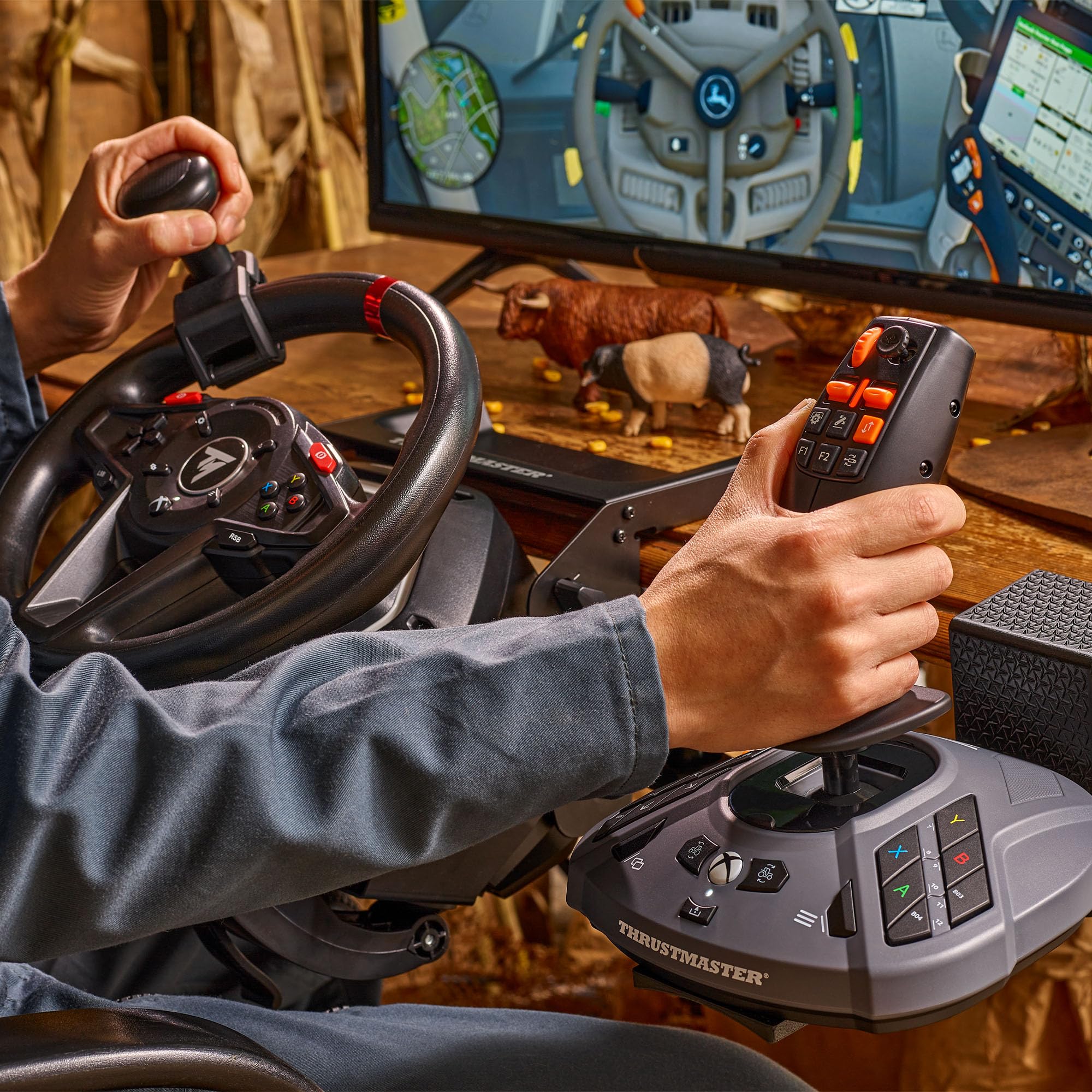 Thrustmaster SimTask FarmStick joystick Farming Simulator