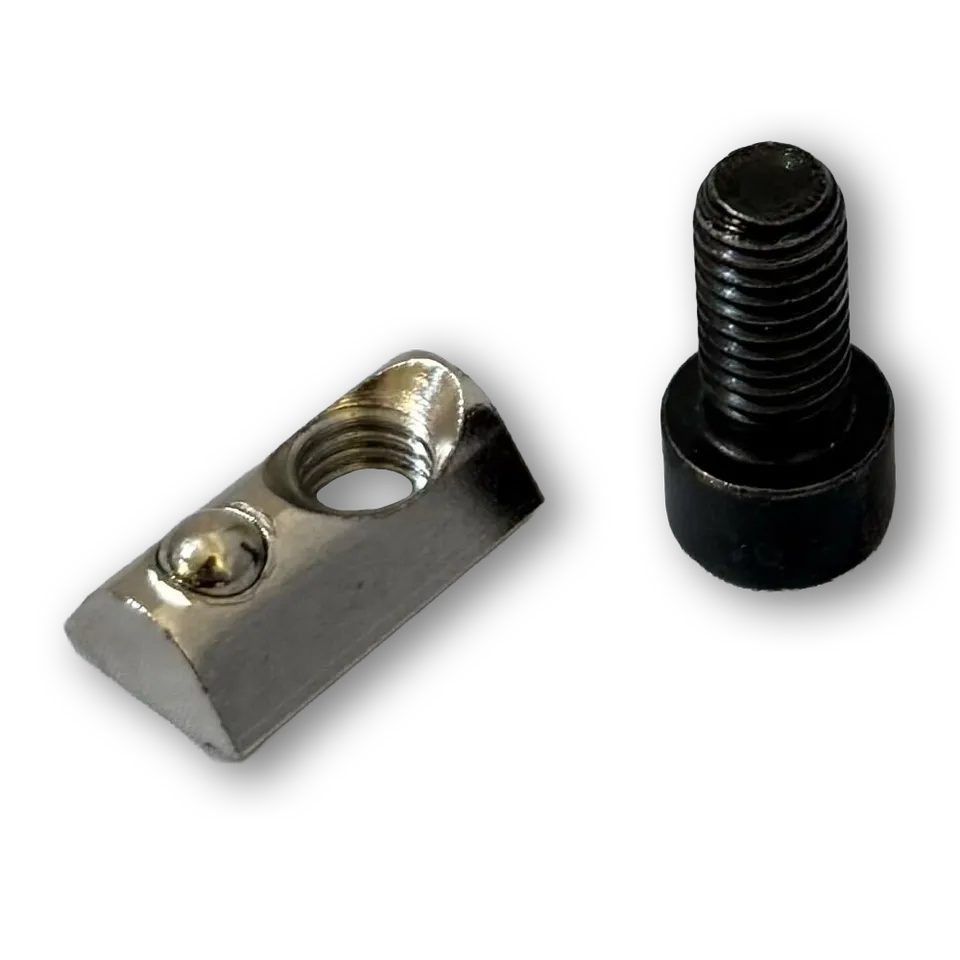 Trak Racer TR80S Vis M8x16 + Écrou T 8mm - Lot de 10