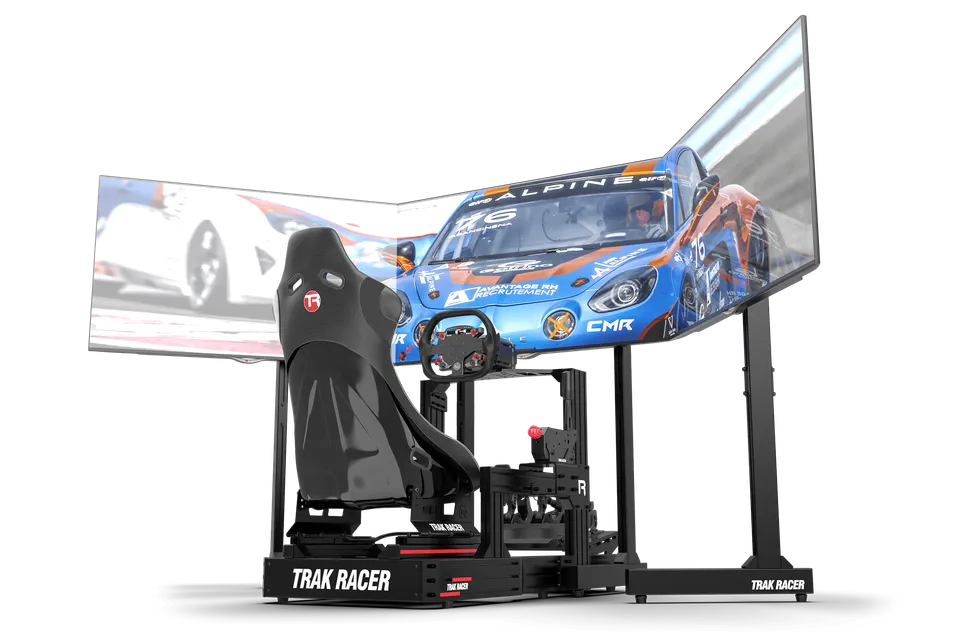 Trak Racer TR80S Support Triple Écran 55" Pieds Renfort