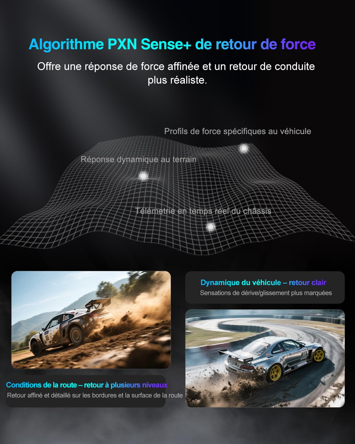 PXN VD6 Base Volant Direct Drive 6 Nm PC