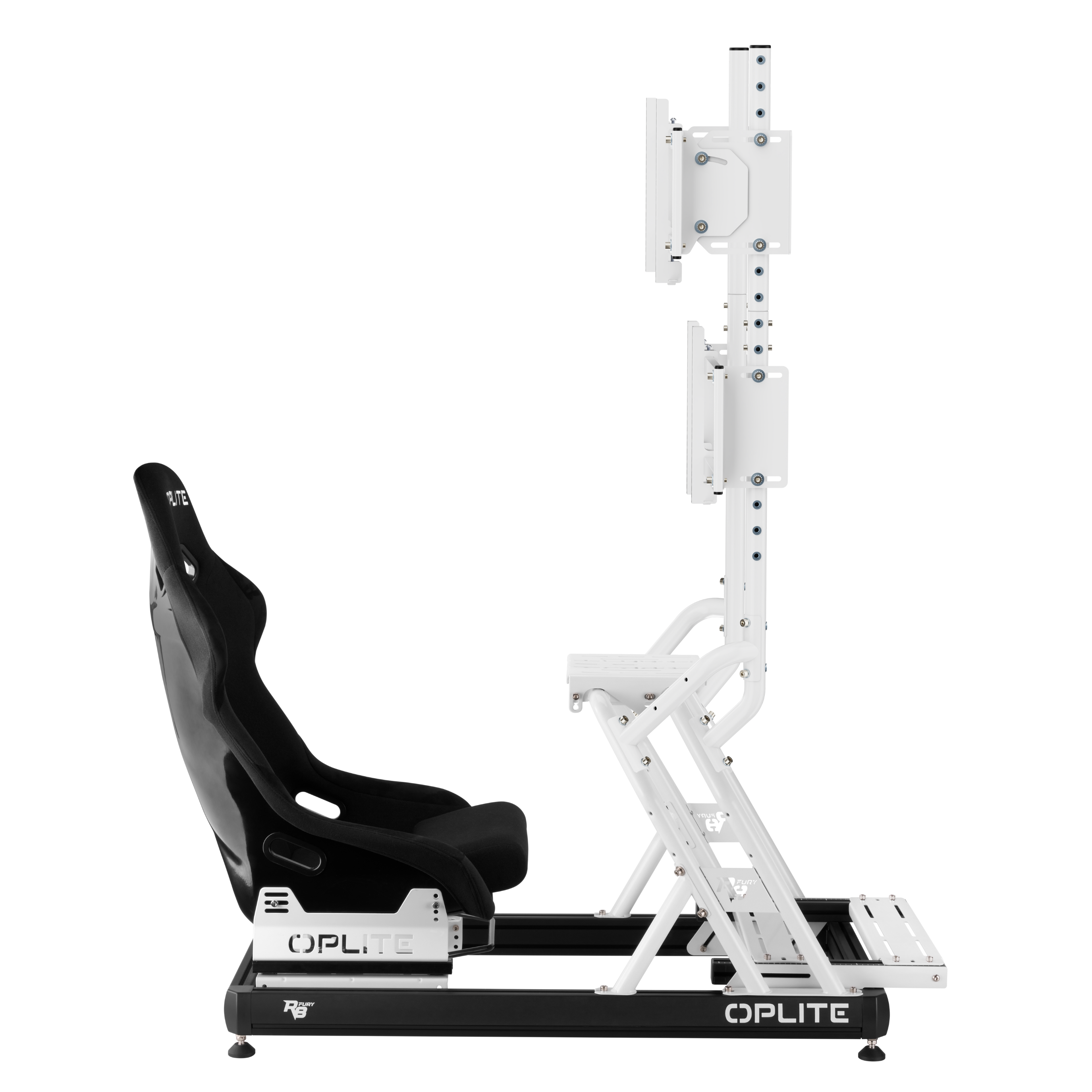 OPLITE R8 On Top Monitor Mount support écran blanc VESA