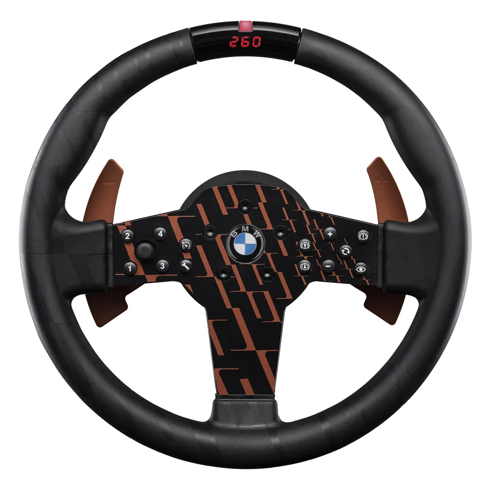 Fanatec CSL BMW volant 300mm caoutchouc LED