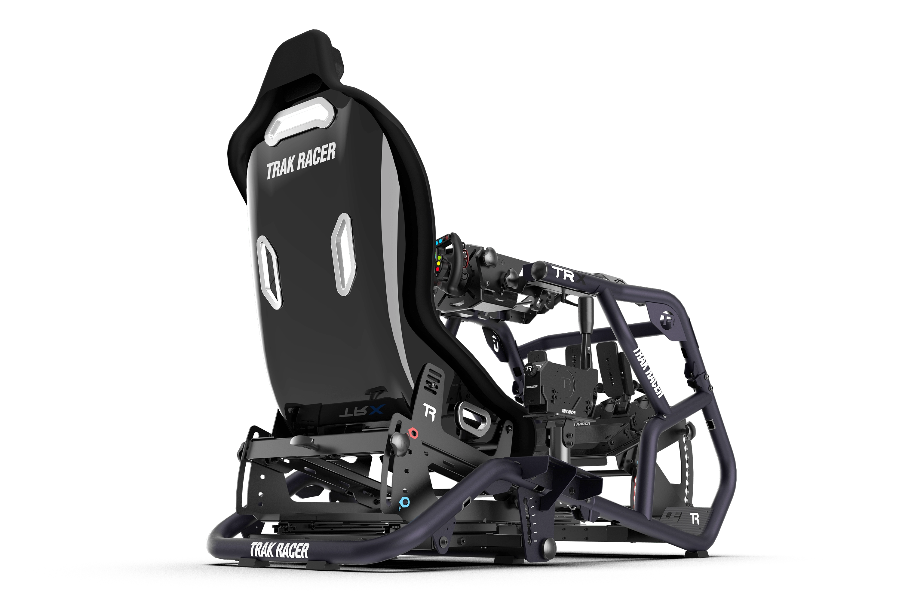 Trak Racer TRX V2 cockpit simulateur bleu Bull