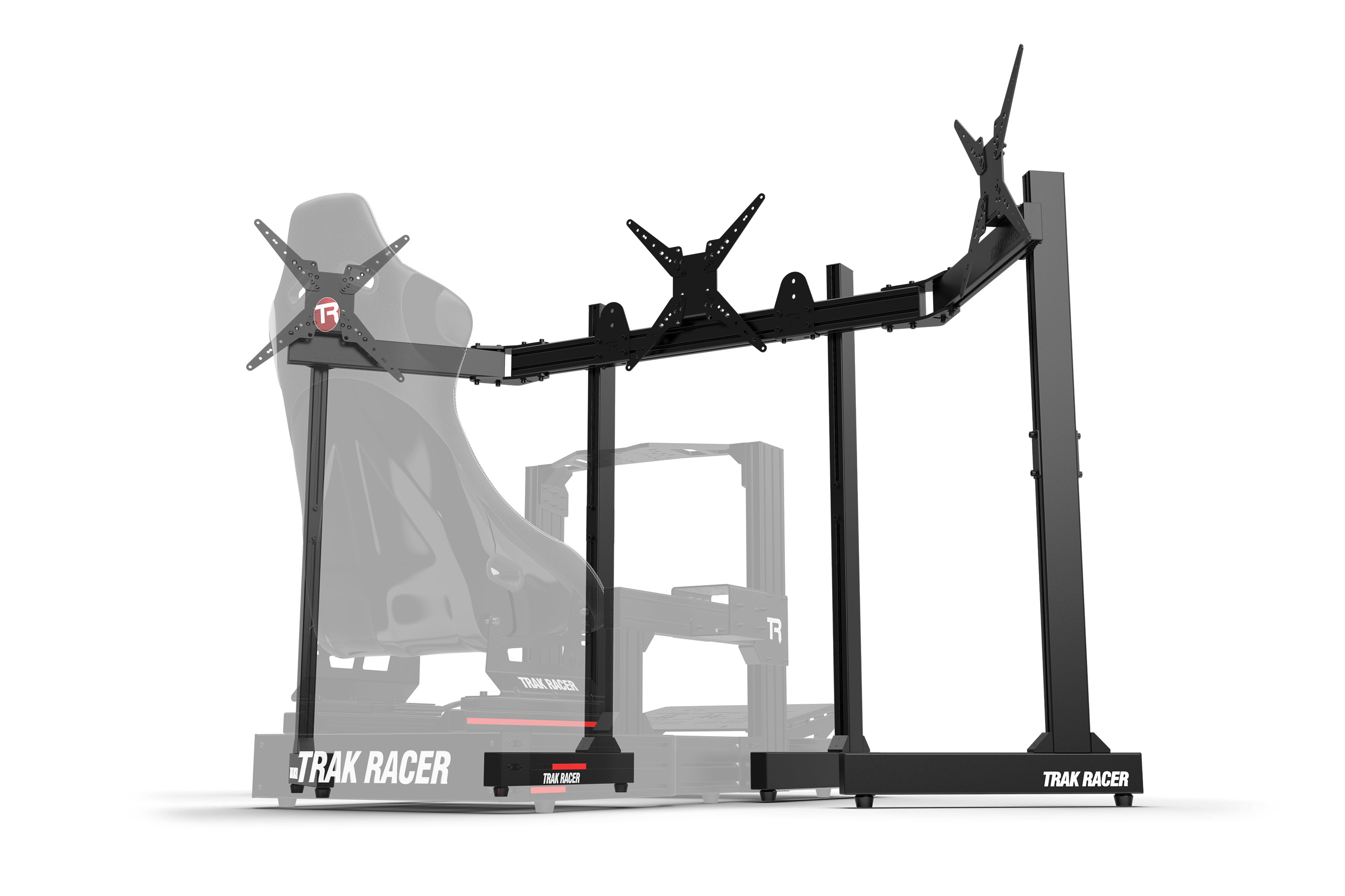 Trak Racer TR80S Support Triple Écran 55" Pieds Renfort
