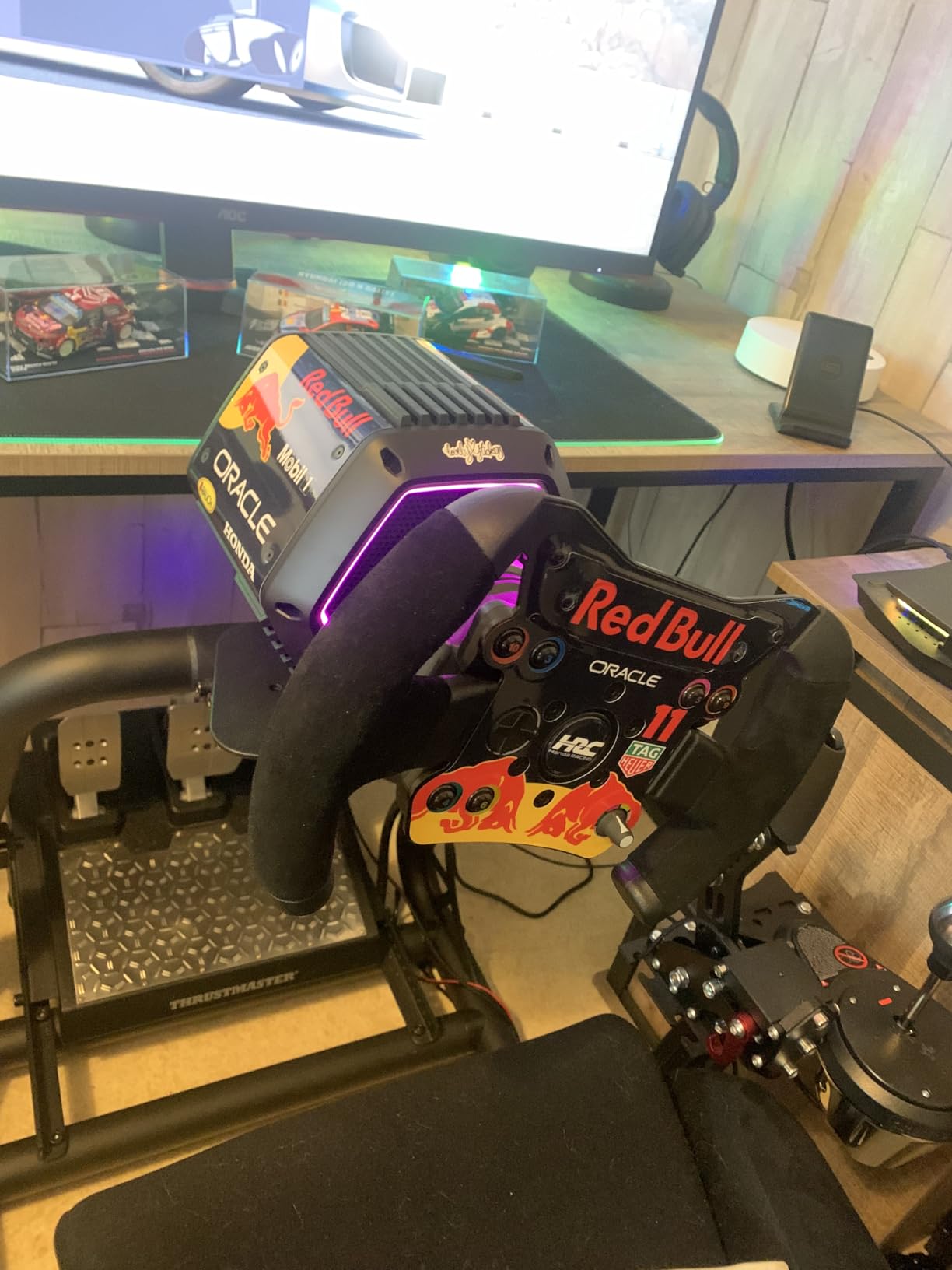 Thrustmaster TM Open Wheel Add-On volant F1 suède PC