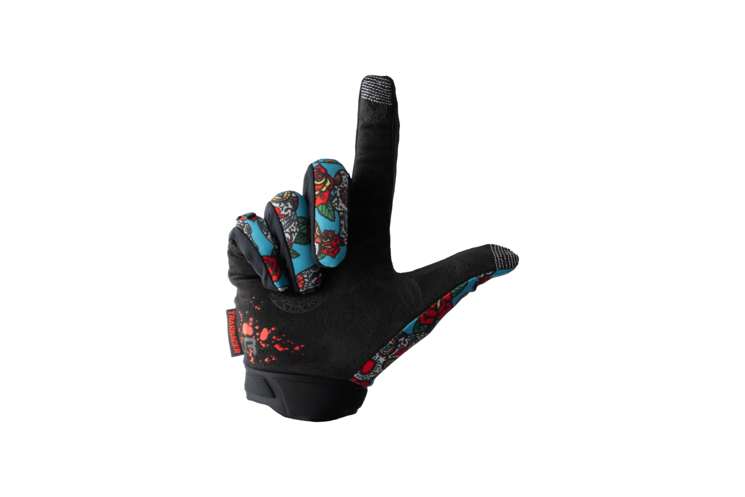 Trak Racer TR80S Gants Simracing Bleus Taille L Respirants