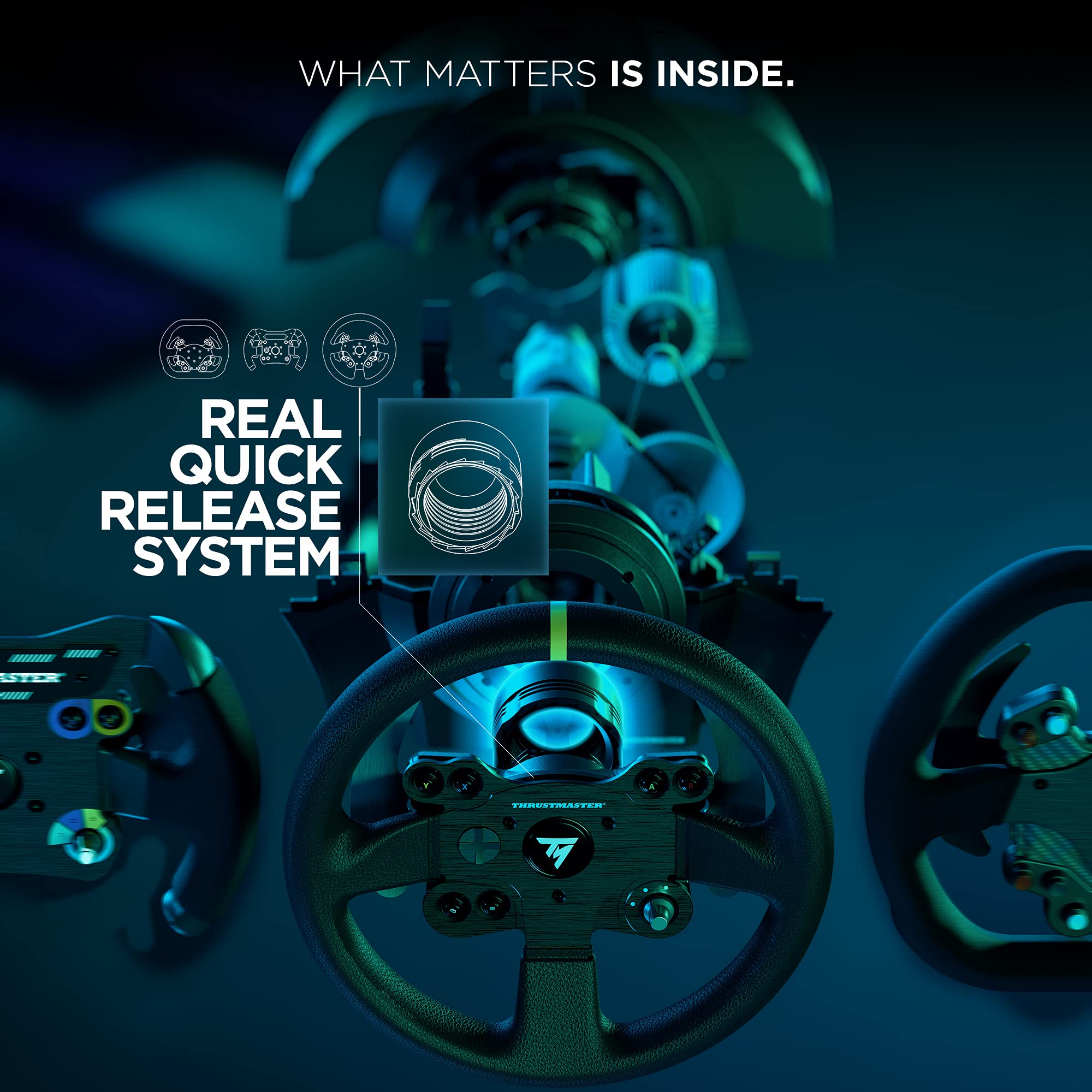 Thrustmaster TX Racing Wheel Leather Edition volant cuir Xbox/PC