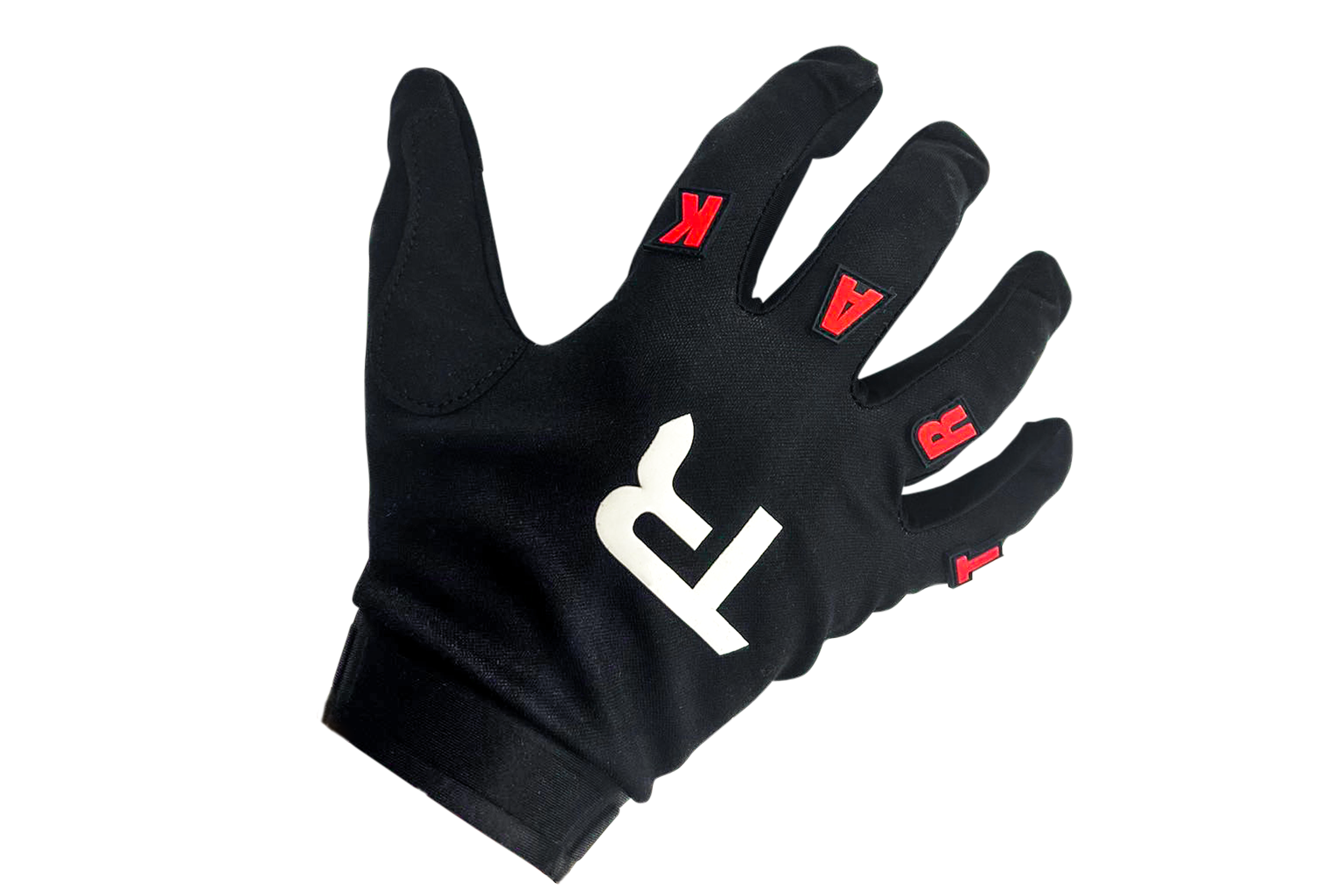 Trak Racer gants sim racing noirs Blacked Out