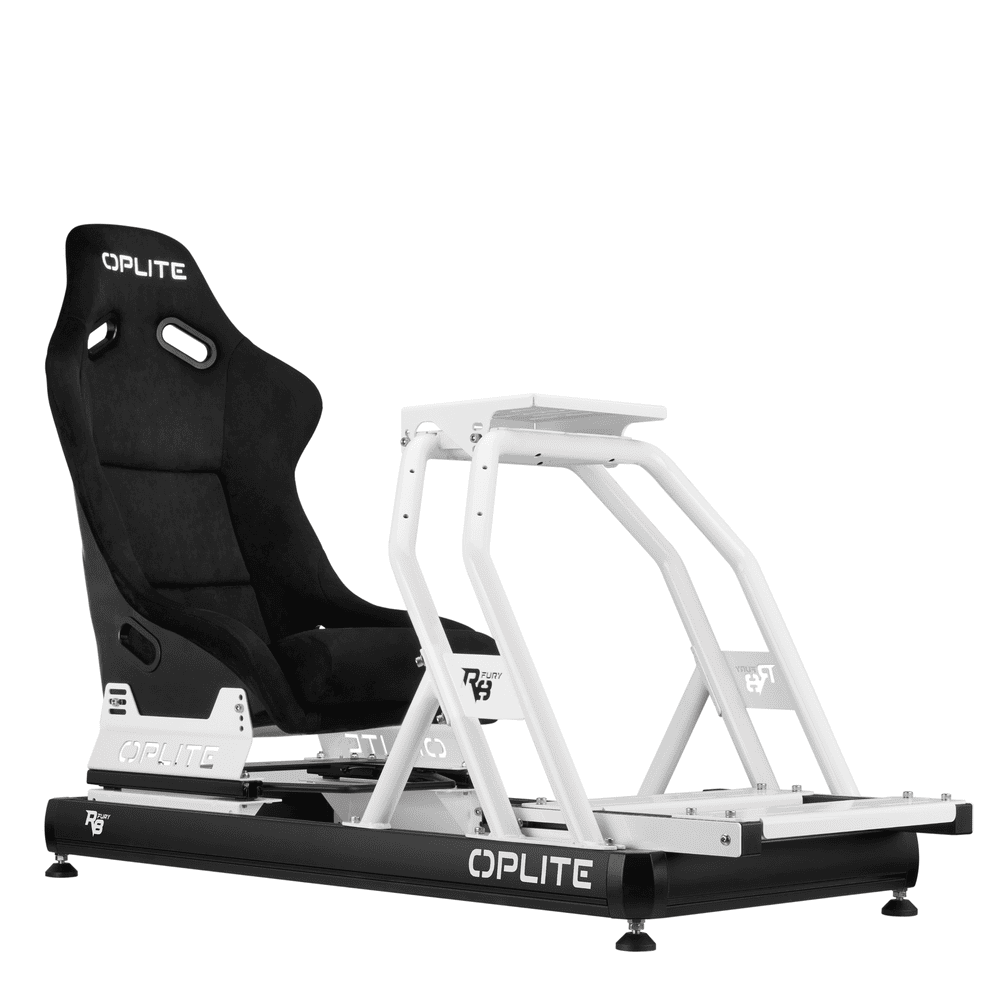OPLITE R8 Fury cockpit blanc baquet Direct Drive