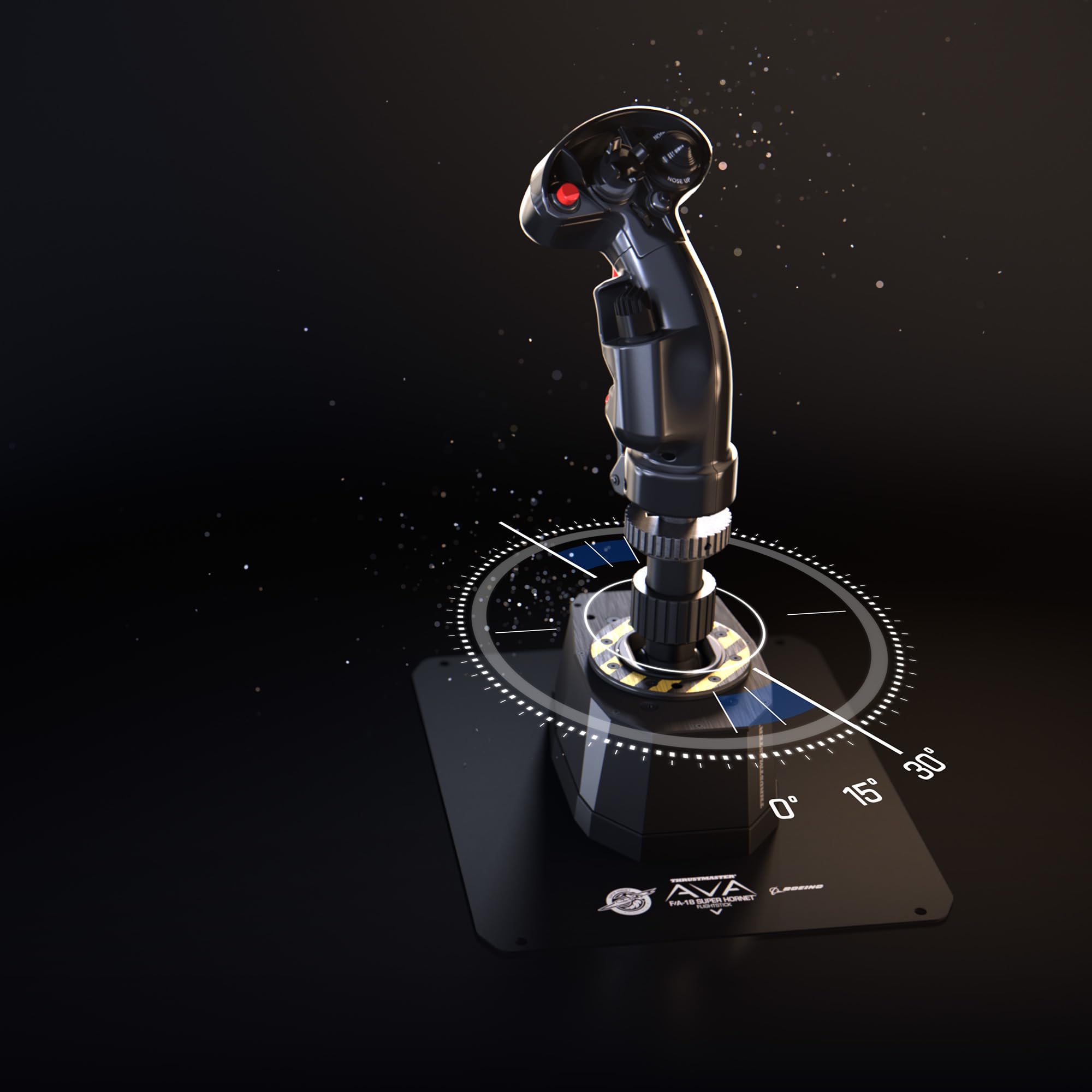 Thrustmaster AVA Offset Adapter Joystick PC 15/30°