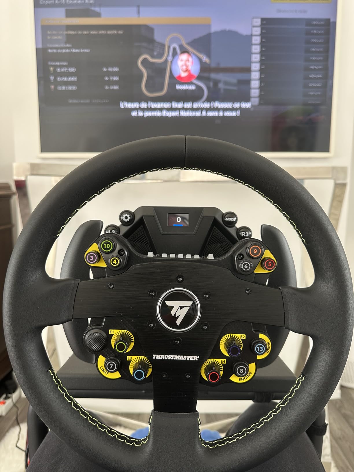 Thrustmaster EVO Racing 32R jante cuir 32 cm PS5 Xbox PC