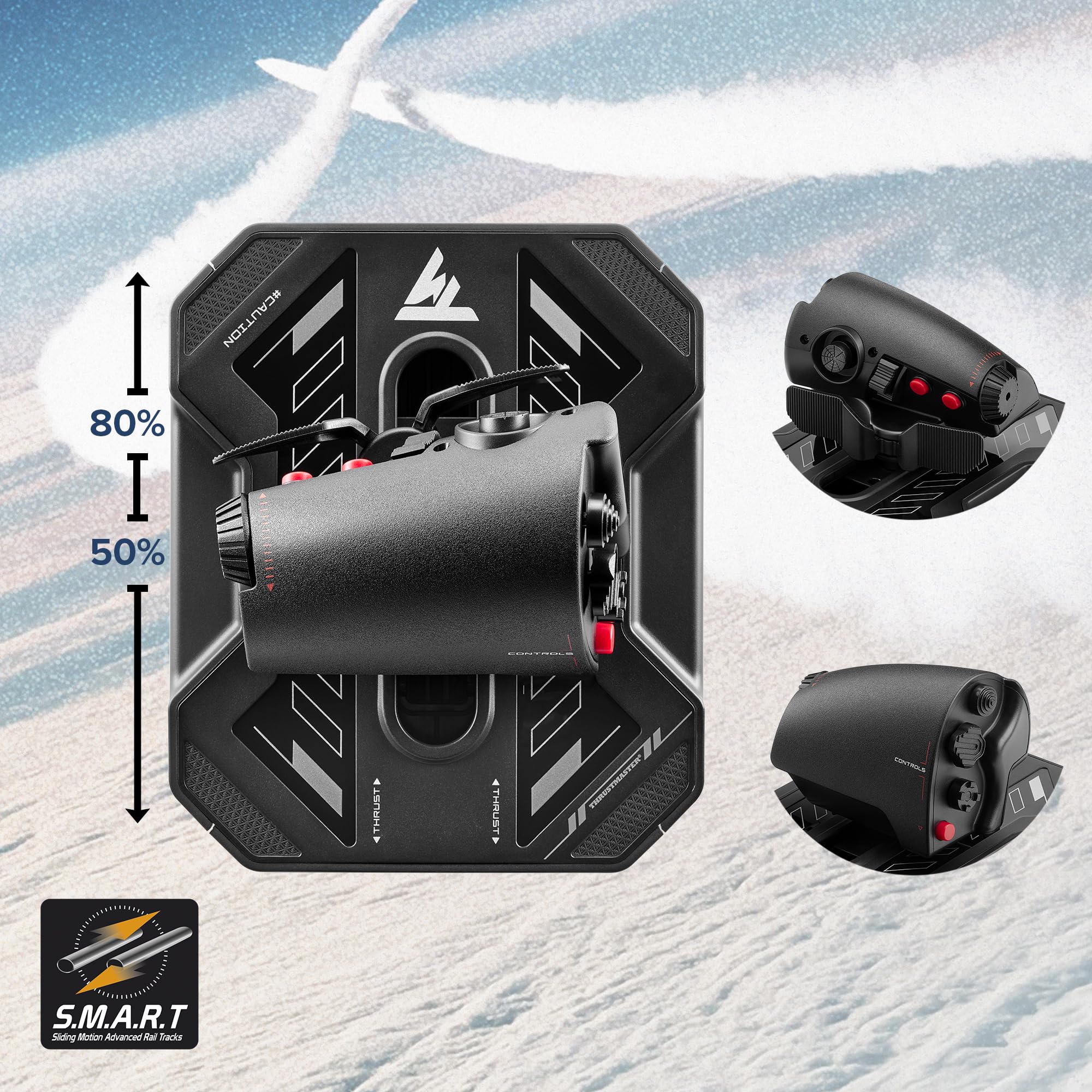 Thrustmaster Sol-R4 HOTAS Joystick Throttle PC