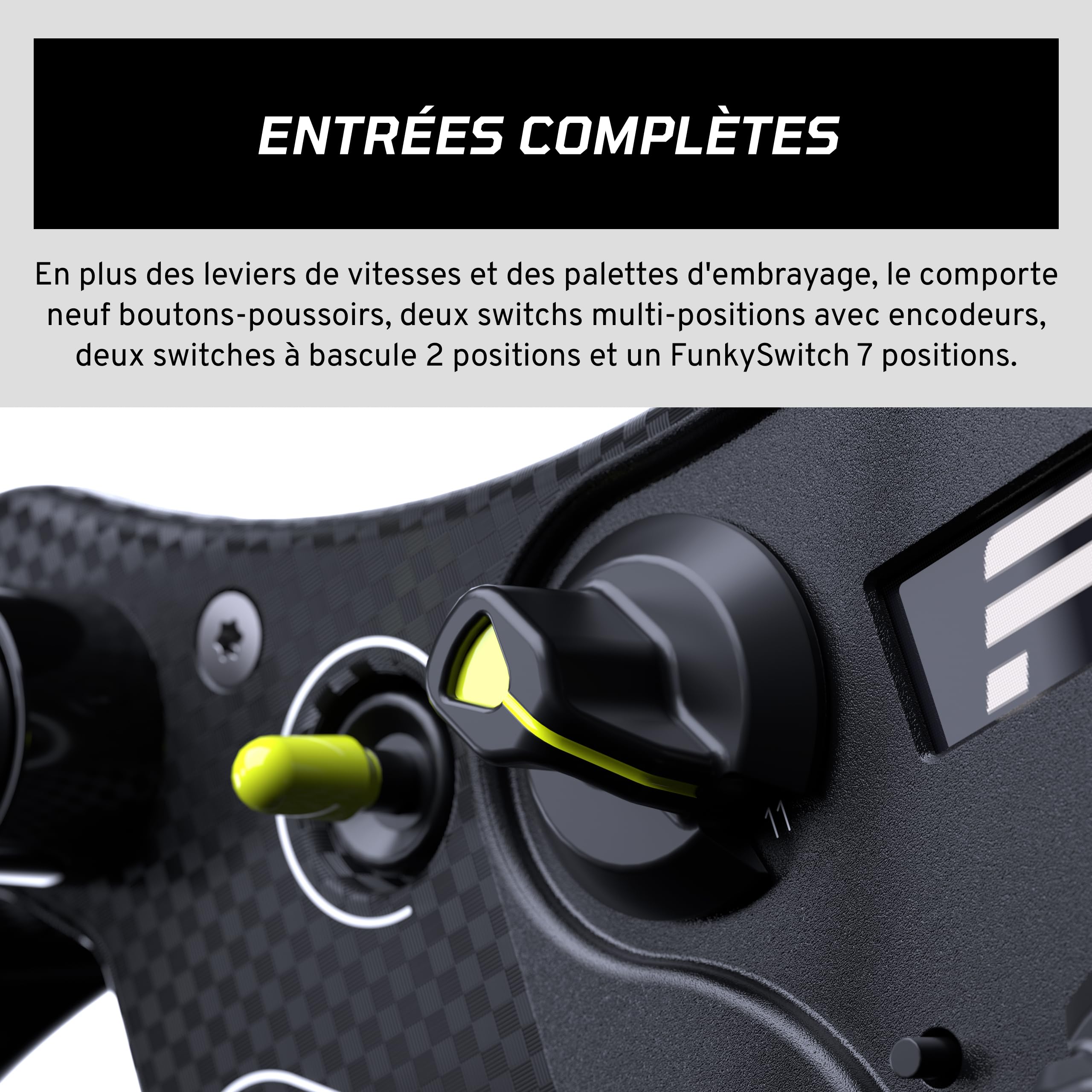Fanatec CSL GT3 volant simracing 300 mm Xbox PC QR2