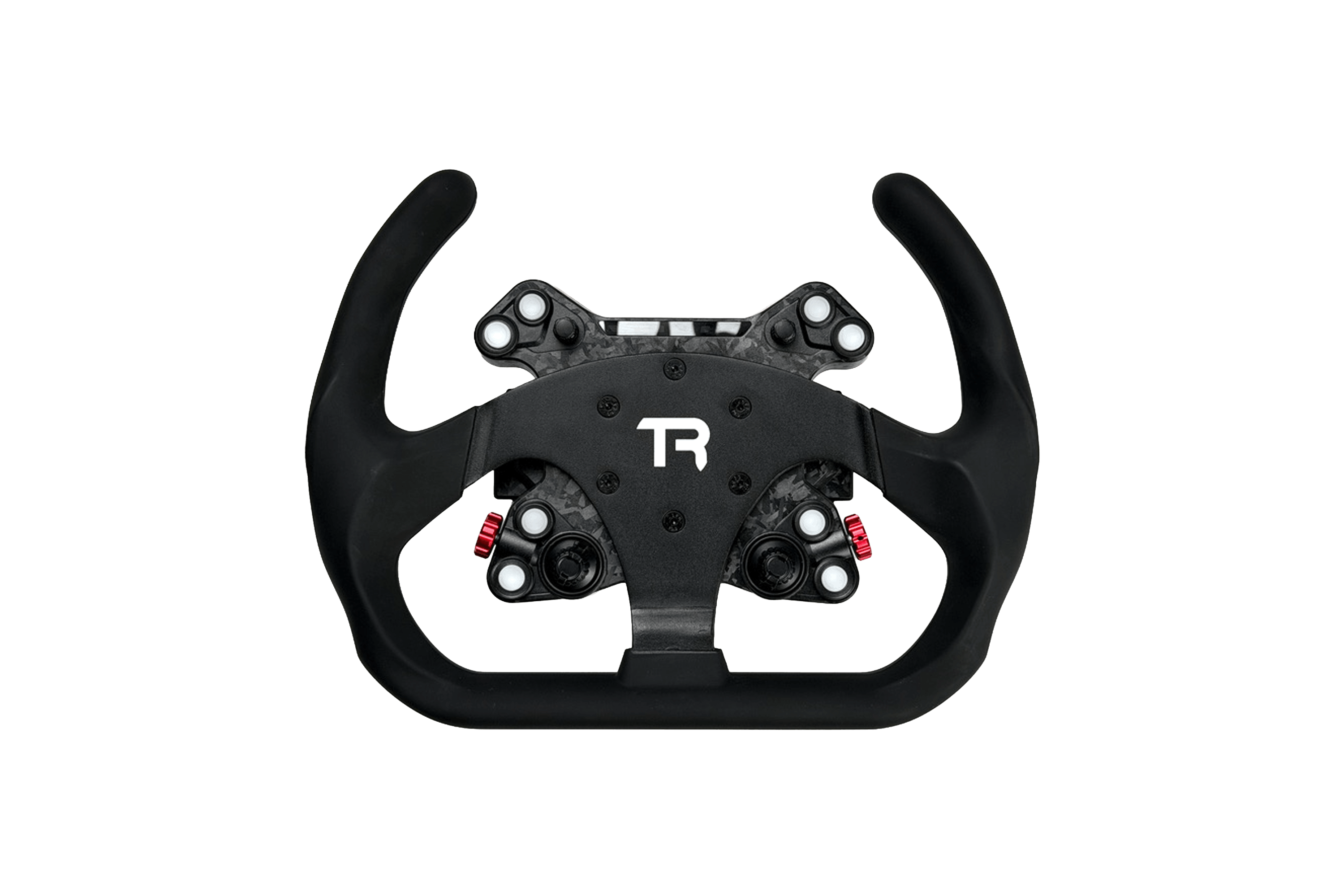 Trak Racer TR80S volant GT 330mm alu silicone méplat