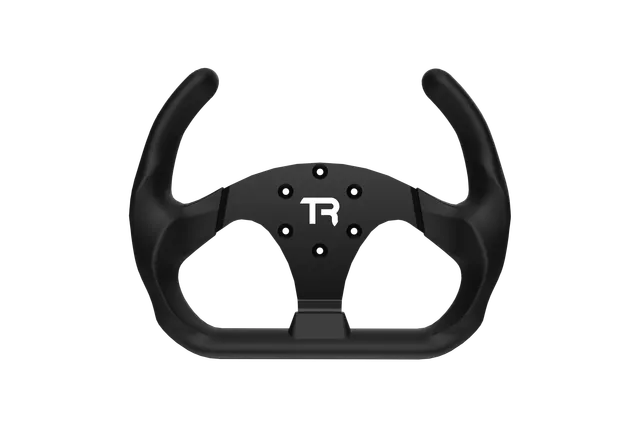 Trak Racer TR80S volant GT 330mm alu silicone méplat