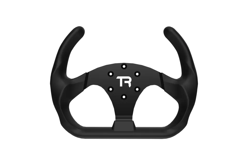 Trak Racer TR80S volant GT 330mm alu silicone méplat