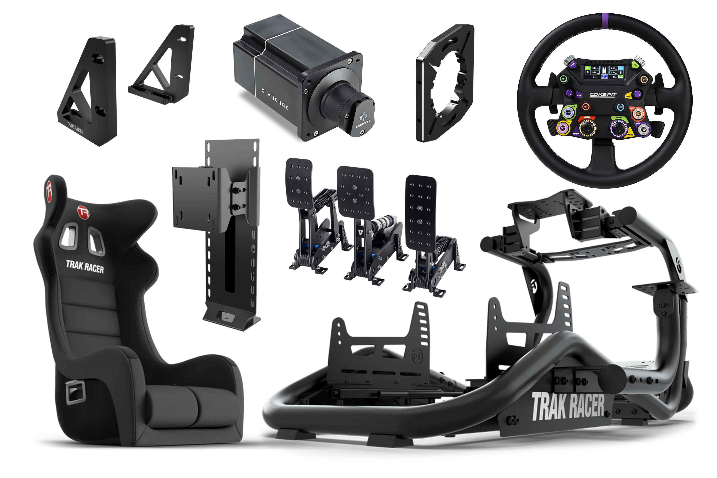 Trak Racer TR8 Pro Simulateur course Sport Bundle